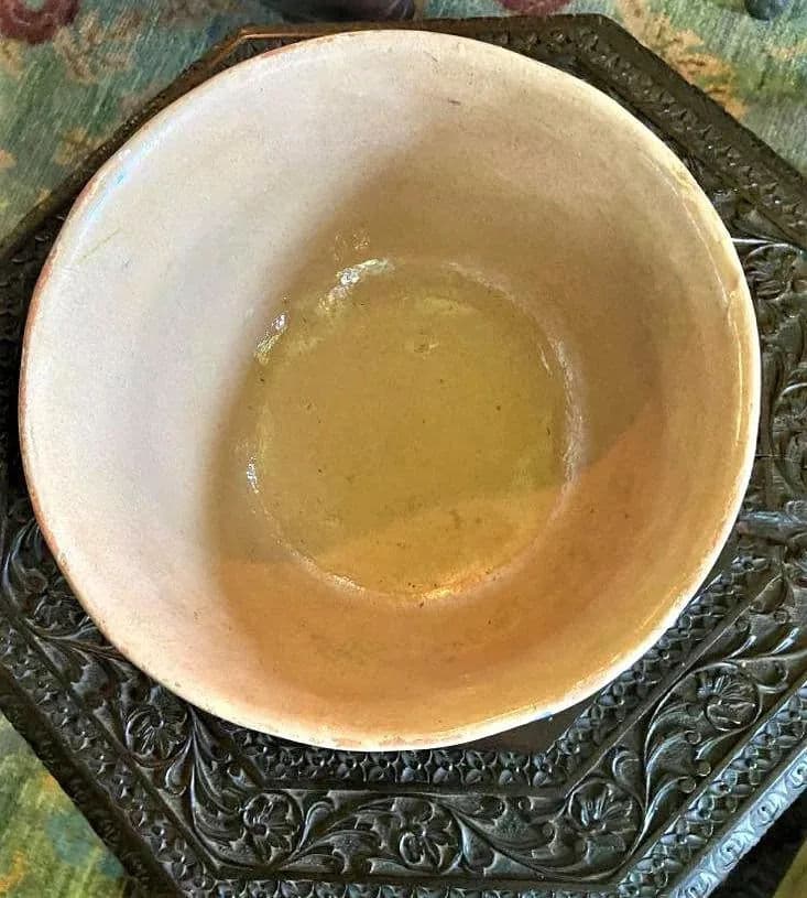 1950s Vintage Mexican Glazed Earthenware Serving Bowls - 4 Pieces - Thumbnail 9