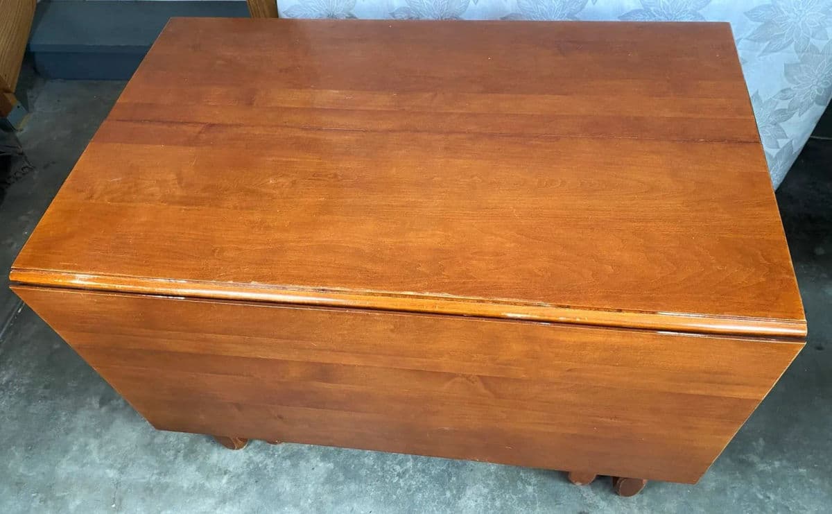 Betty Draper 'Mad Men' Maple Breakfast Table by Willett Furniture - Mid 20th Century - Thumbnail 7