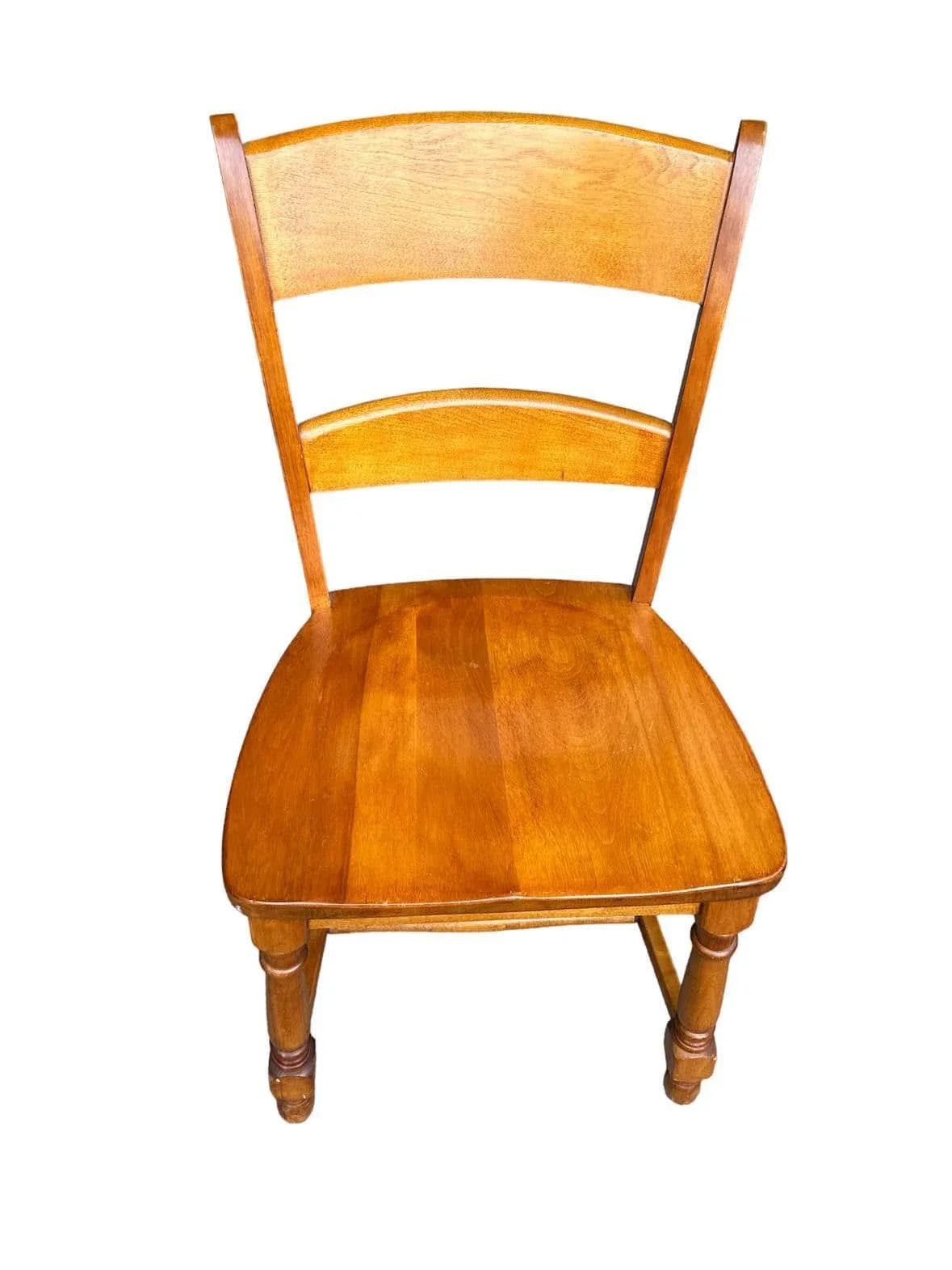 Heywood-Wakefield Vintage Birch Wood 84" Dining Table With Four Chairs - Mid 20th Century - Thumbnail 6