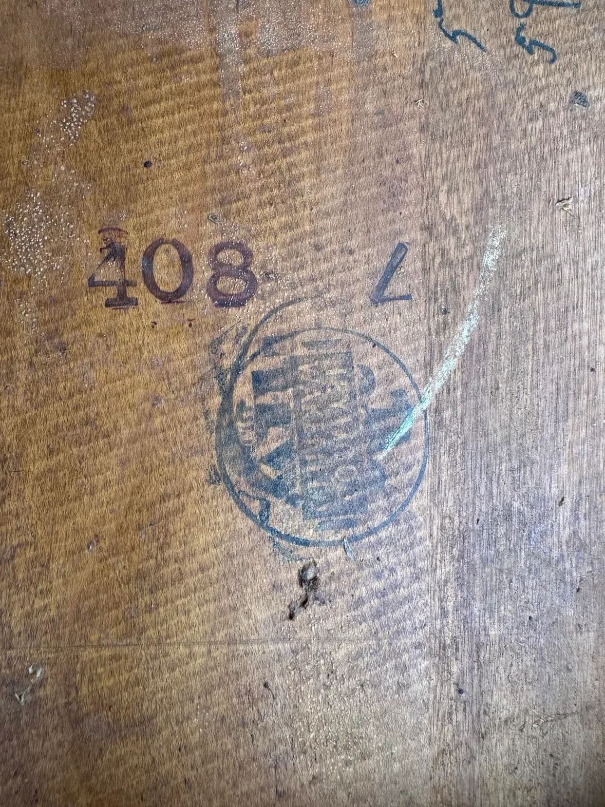 Heywood-Wakefield Vintage Birch Wood 84" Dining Table With Four Chairs - Mid 20th Century - Thumbnail 7