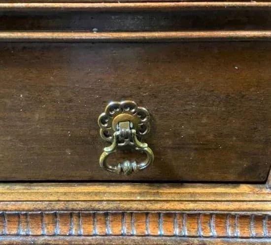 Albert Furniture Antique Spanish Revival Walnut China Cabinet - 1920s - Thumbnail 10