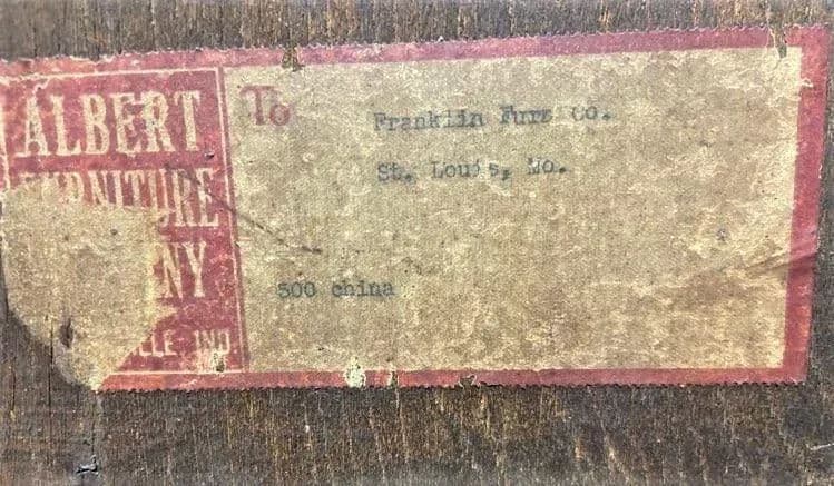 Albert Furniture Antique Spanish Revival Walnut China Cabinet - 1920s - Thumbnail 11