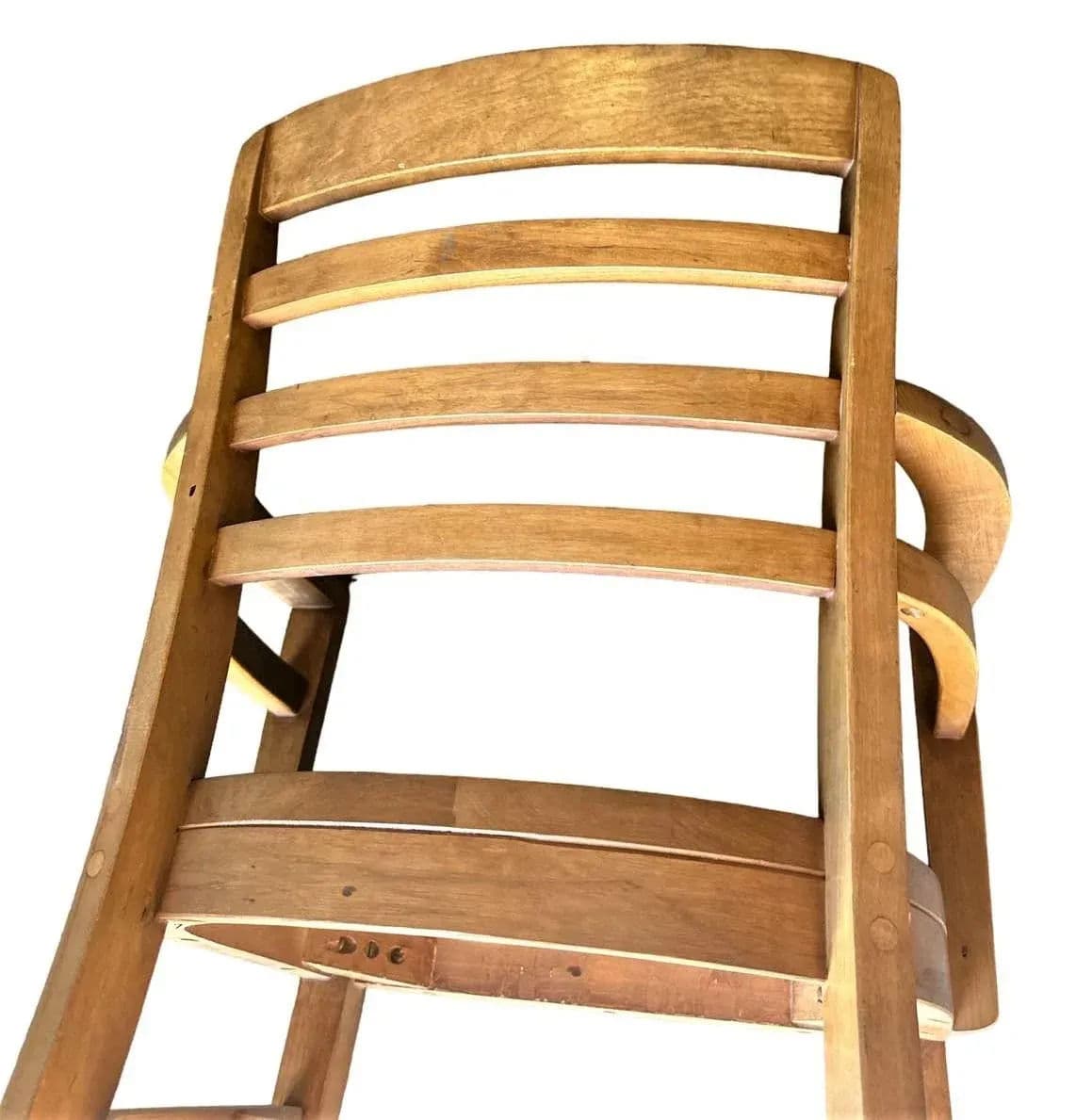 Boling Chair Company Walnut Mid 20th Century Office Chairs - a Pair - Thumbnail 6