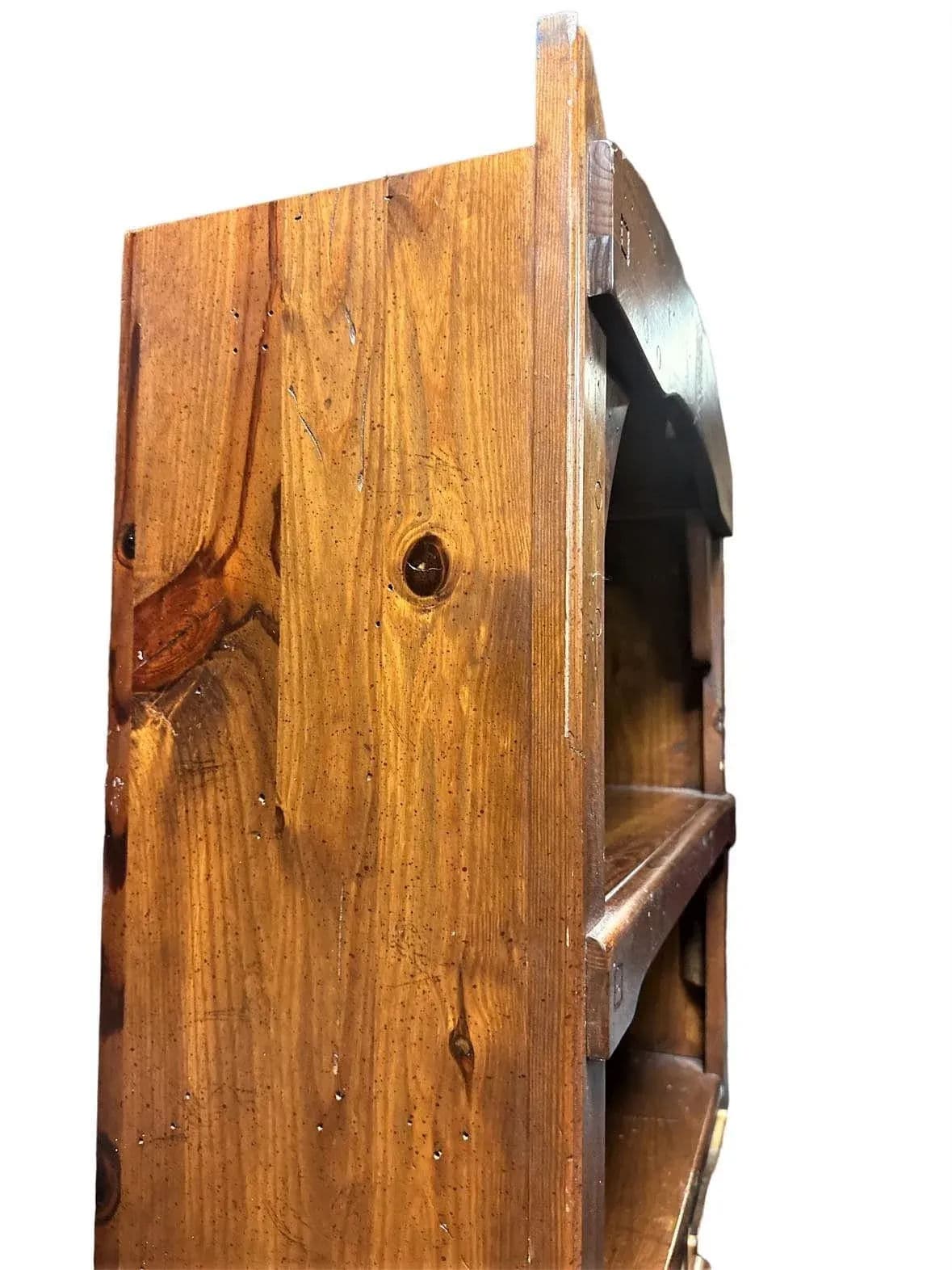 Henry Link Vintage Link Taylor ‘Rawhide’ Series Chest and Hutch - Made in North Carolina in 1976 - Thumbnail 7