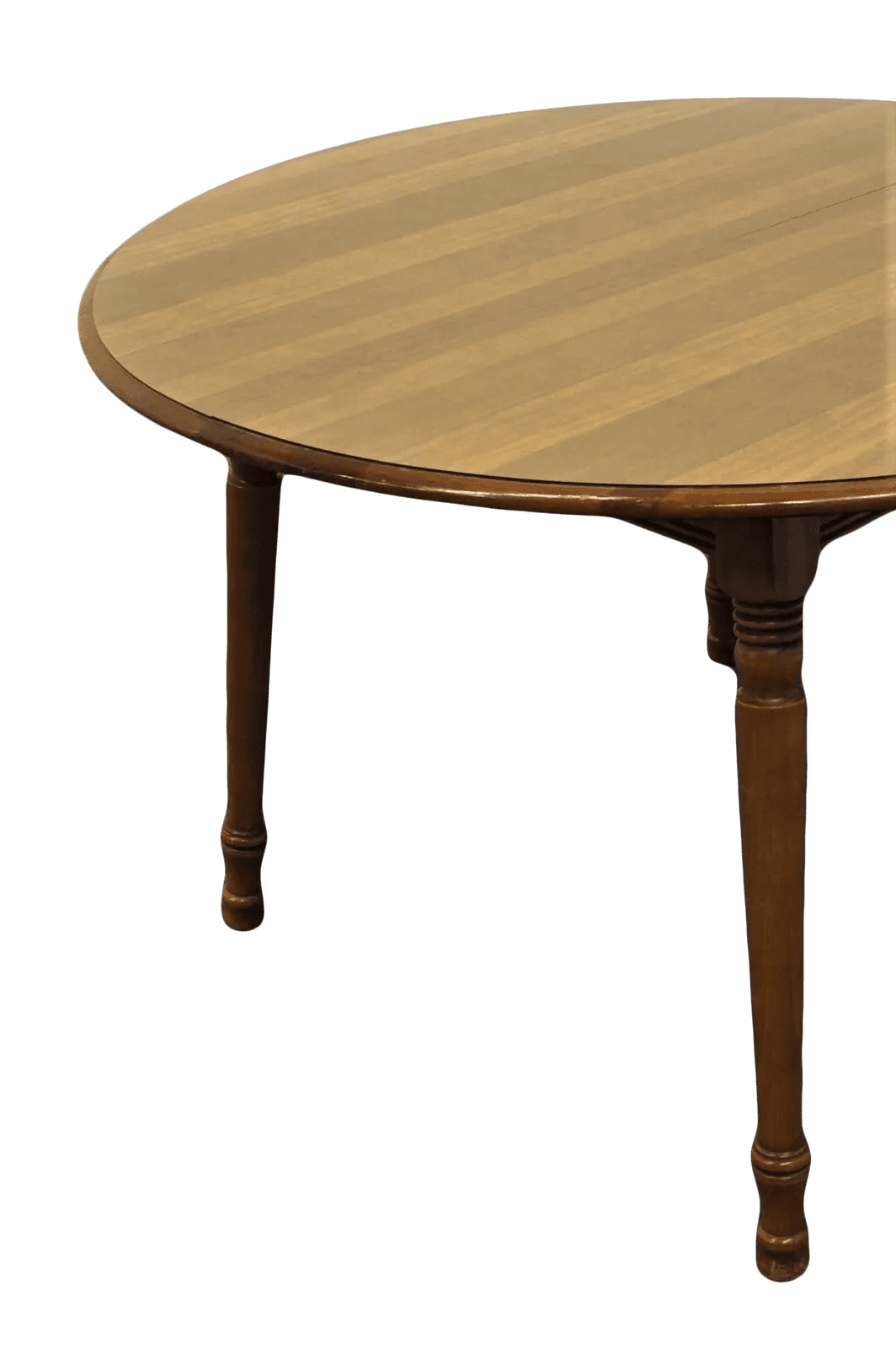 Mid 20th Century Tell City 48" Round Maple Dining Table - Thumbnail 3