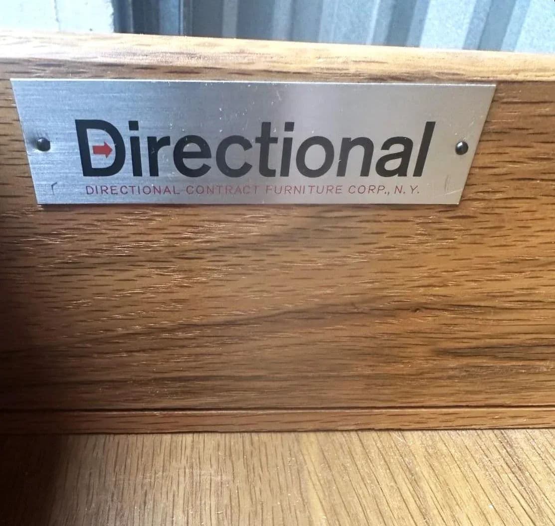 Paul McCobb Directional Walnut and Aluminum Large 84” Executive Partners Desk - Vintage 'Mad Men' 1960s - Fully Restored - Thumbnail 6