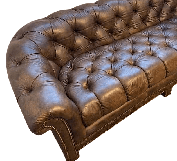 Schafer Brothers Vintage Chesterfield Sofa - Mid-20th Century - Thumbnail 3