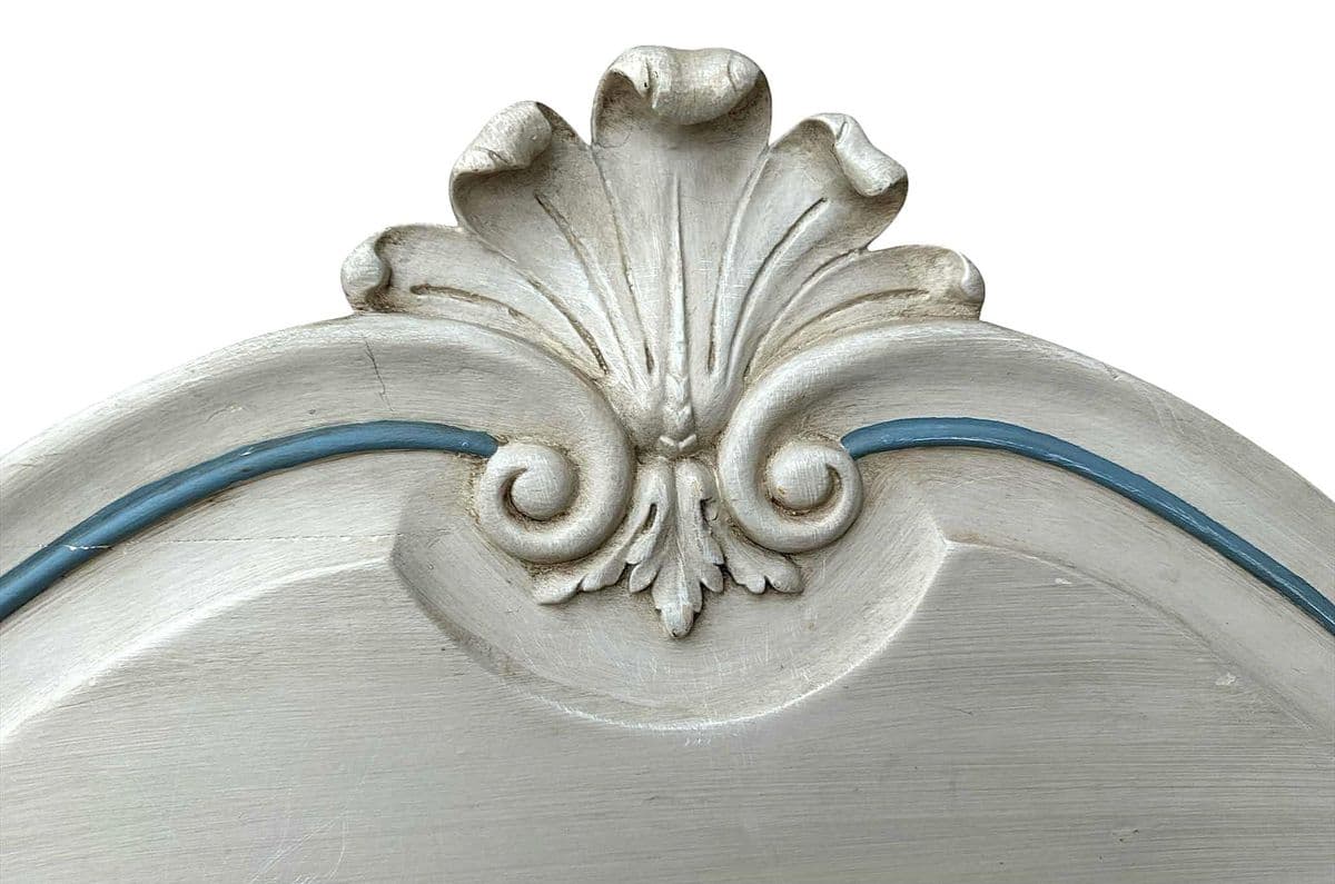 French Twin Padded Headboards - A Pair - Vintage Mid 20th Century - Thumbnail 4