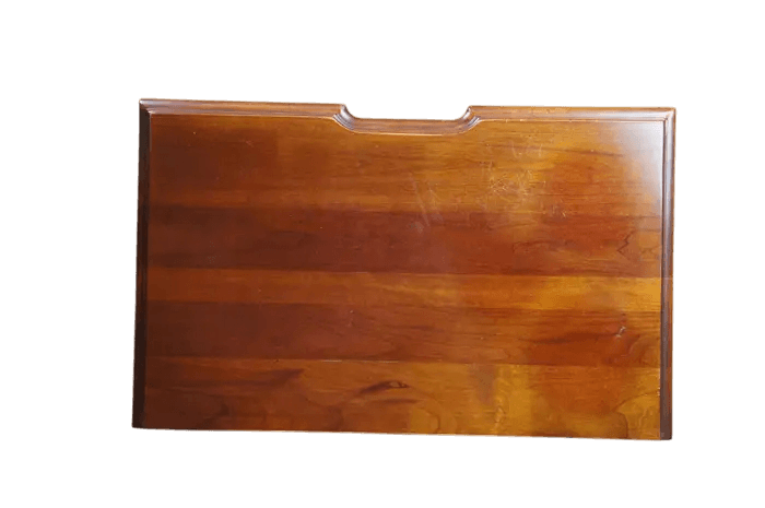 1980s Lexington Furniture Vintage Cherry Wood Goddard Block Front Chest of Drawers Nightstand or Side Table - 1980s - Thumbnail 6