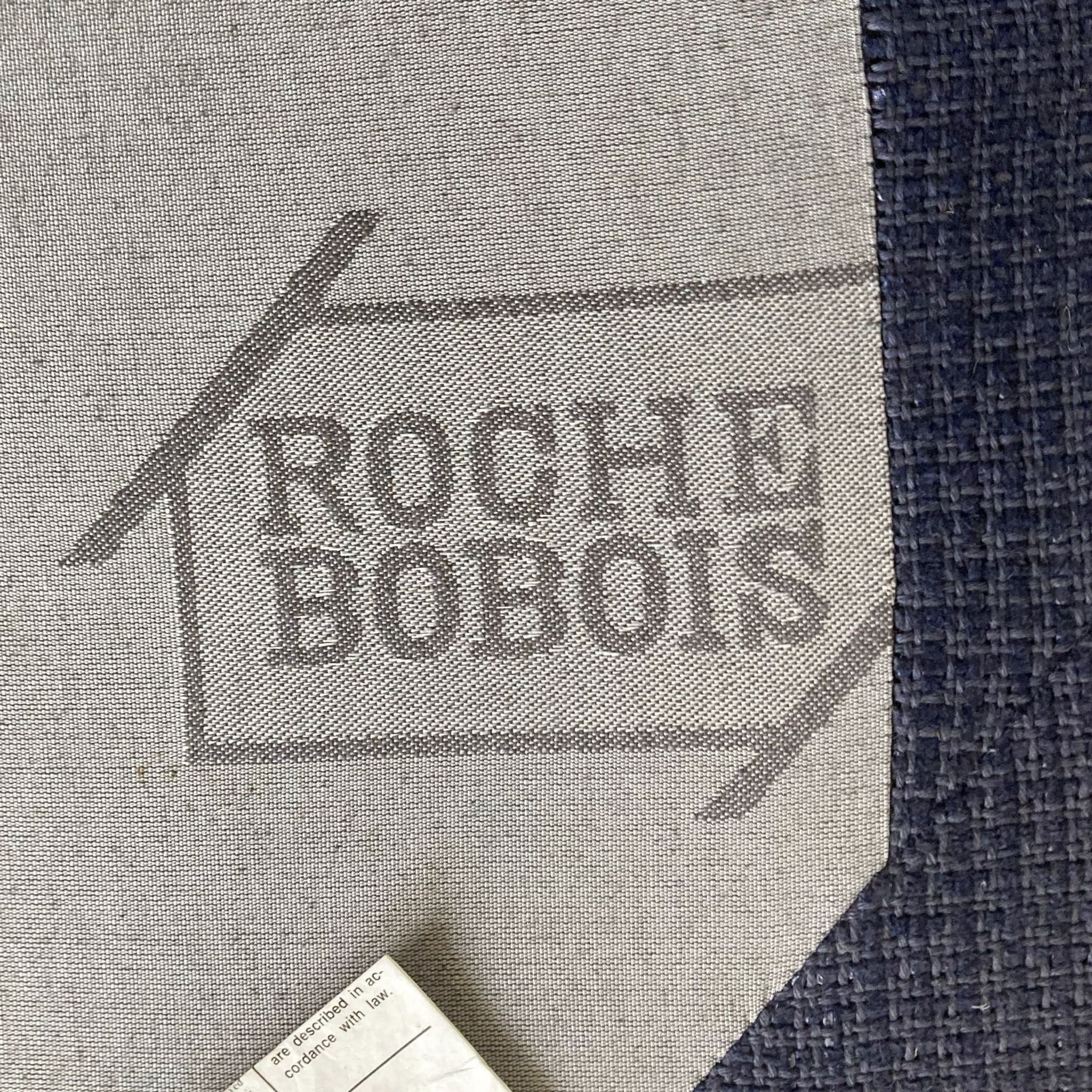 Roche Bobois Blue Leather Sectional Sofa - Thumbnail 3