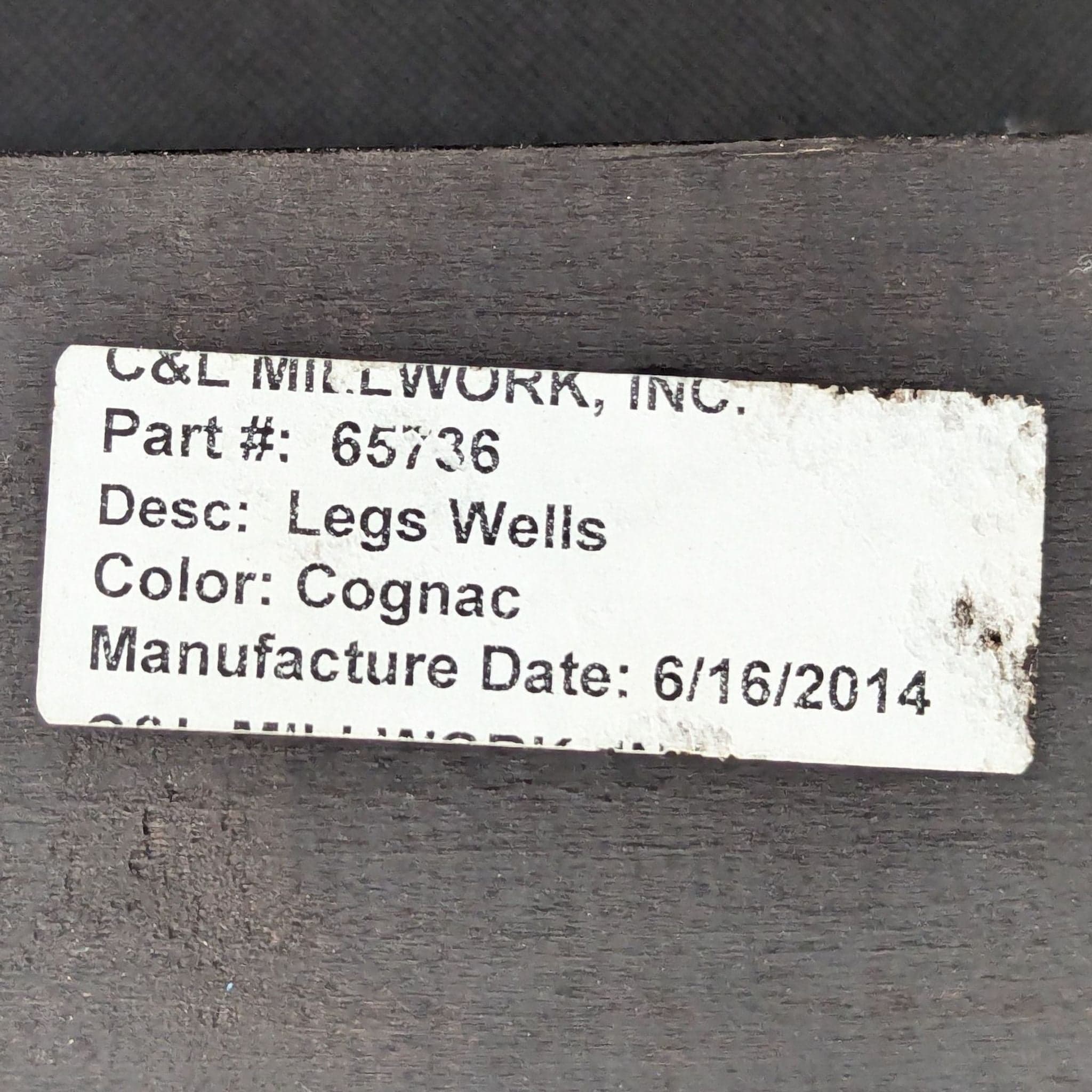 Room & Board Wells 3-Seat Tan Leather Sofa with Button Tufted Back - Thumbnail 6