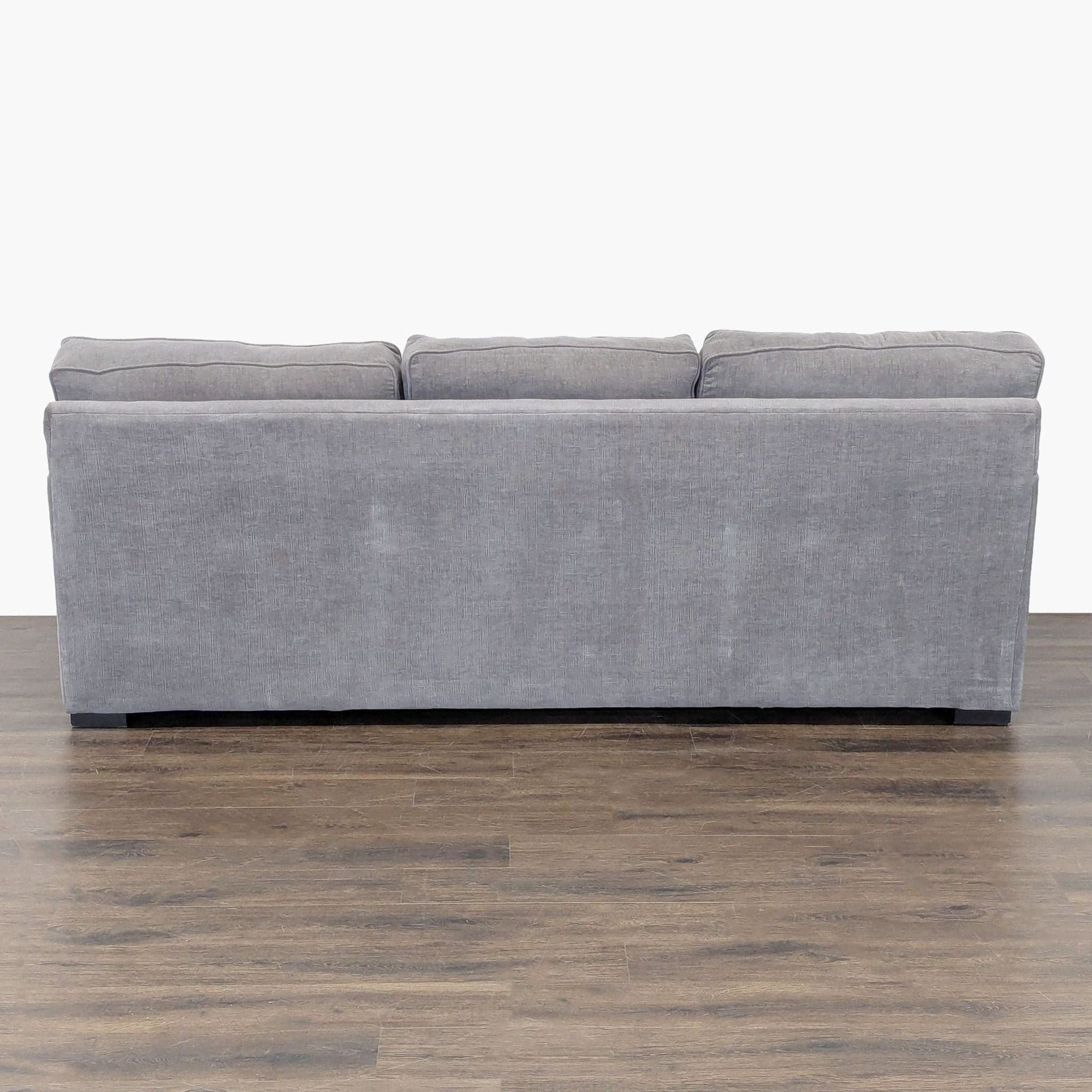 Jonathan Louis Gray Queen Sleeper Sofa with Cushions - Thumbnail 9