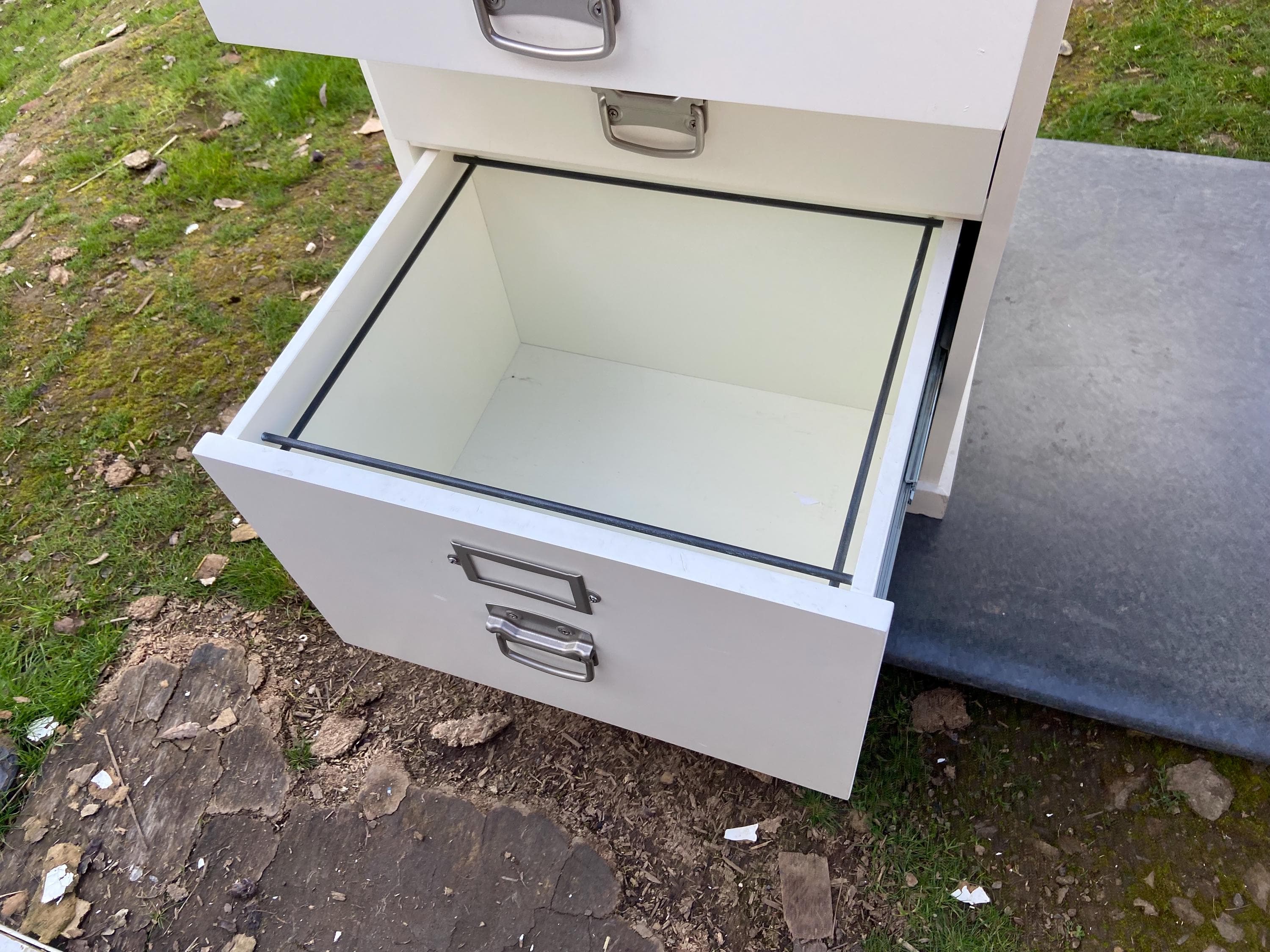 pottery barn Bedford Desk Set And Swivel Rolling Chair Selling As A Set Only - Thumbnail 3