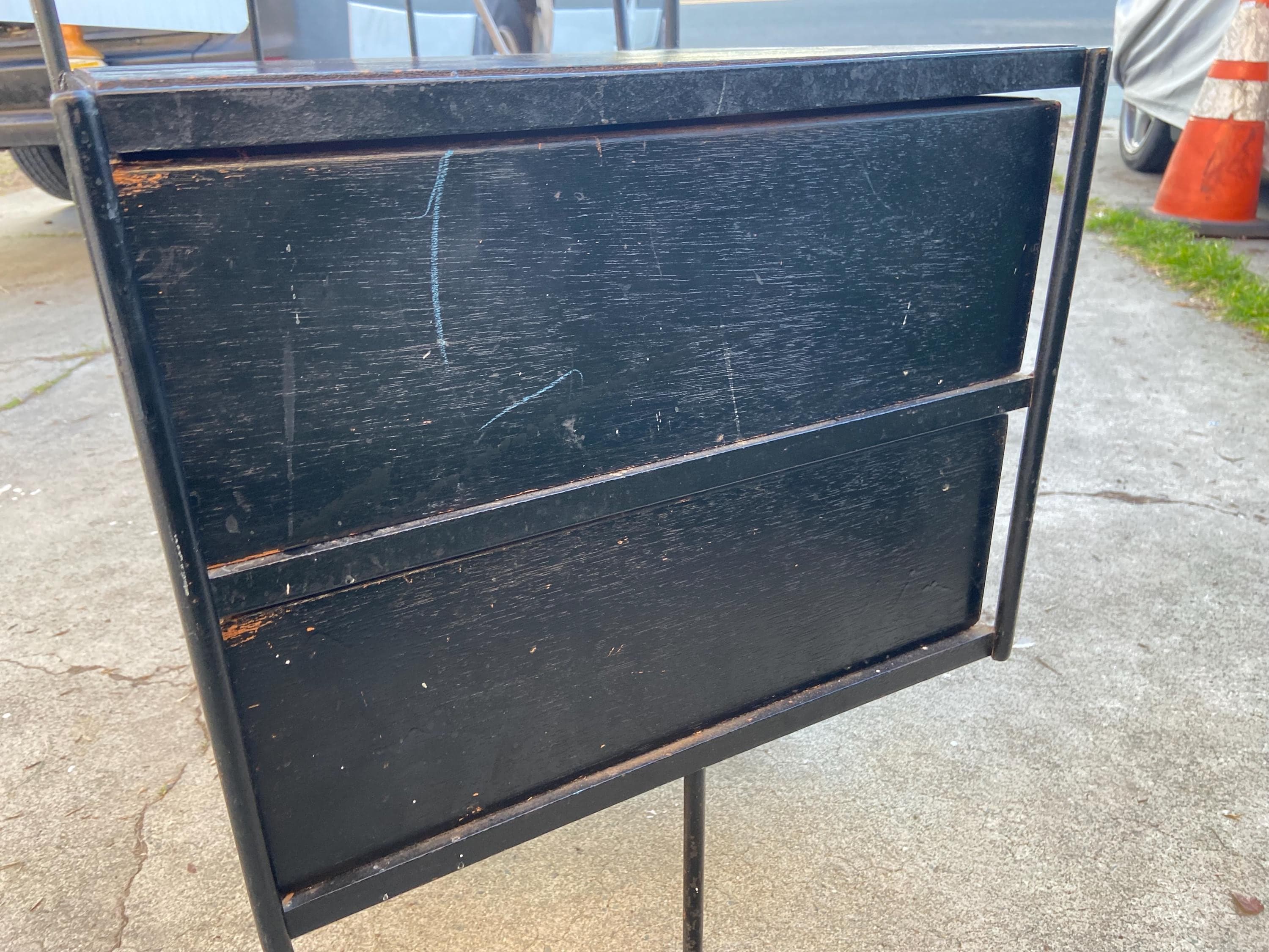 1950’s Floating Desk By D.R Bates & Jackson Gregory Jr. For Vista Of California - Thumbnail 4