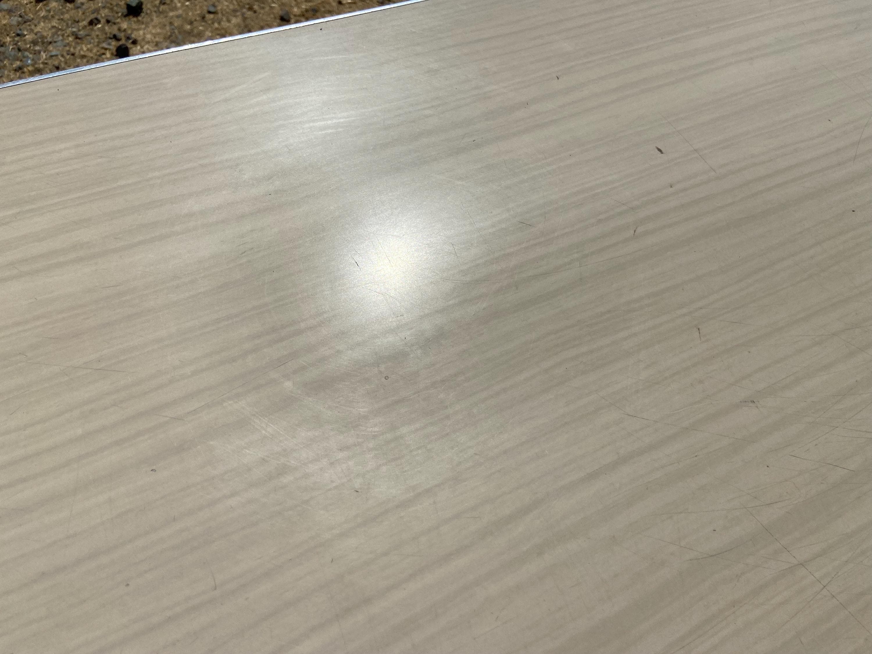 vintage mid century modern art metal tanker desk - Thumbnail 2