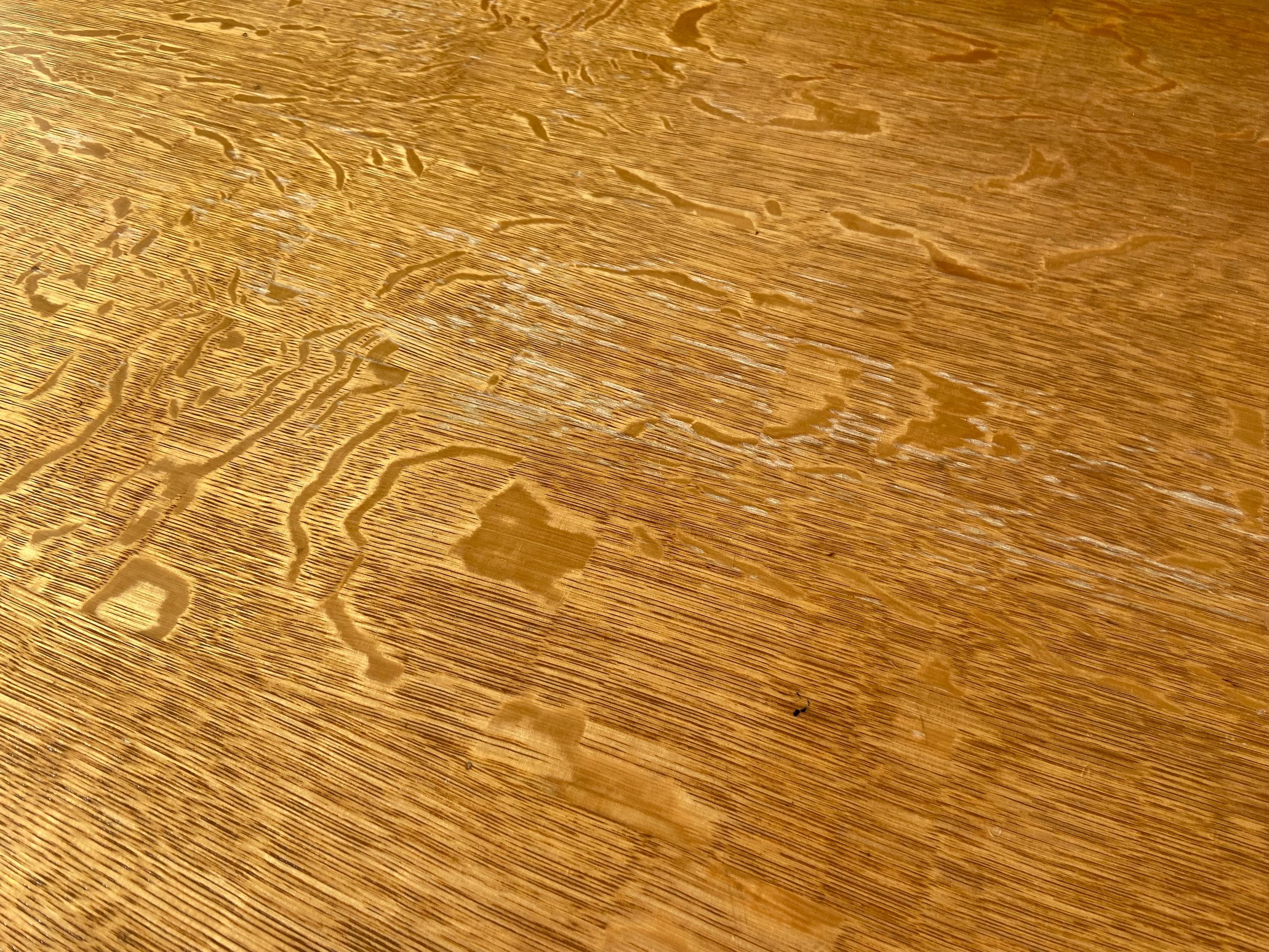 antique quarter sawn executive golden oak writing desk - Thumbnail 3