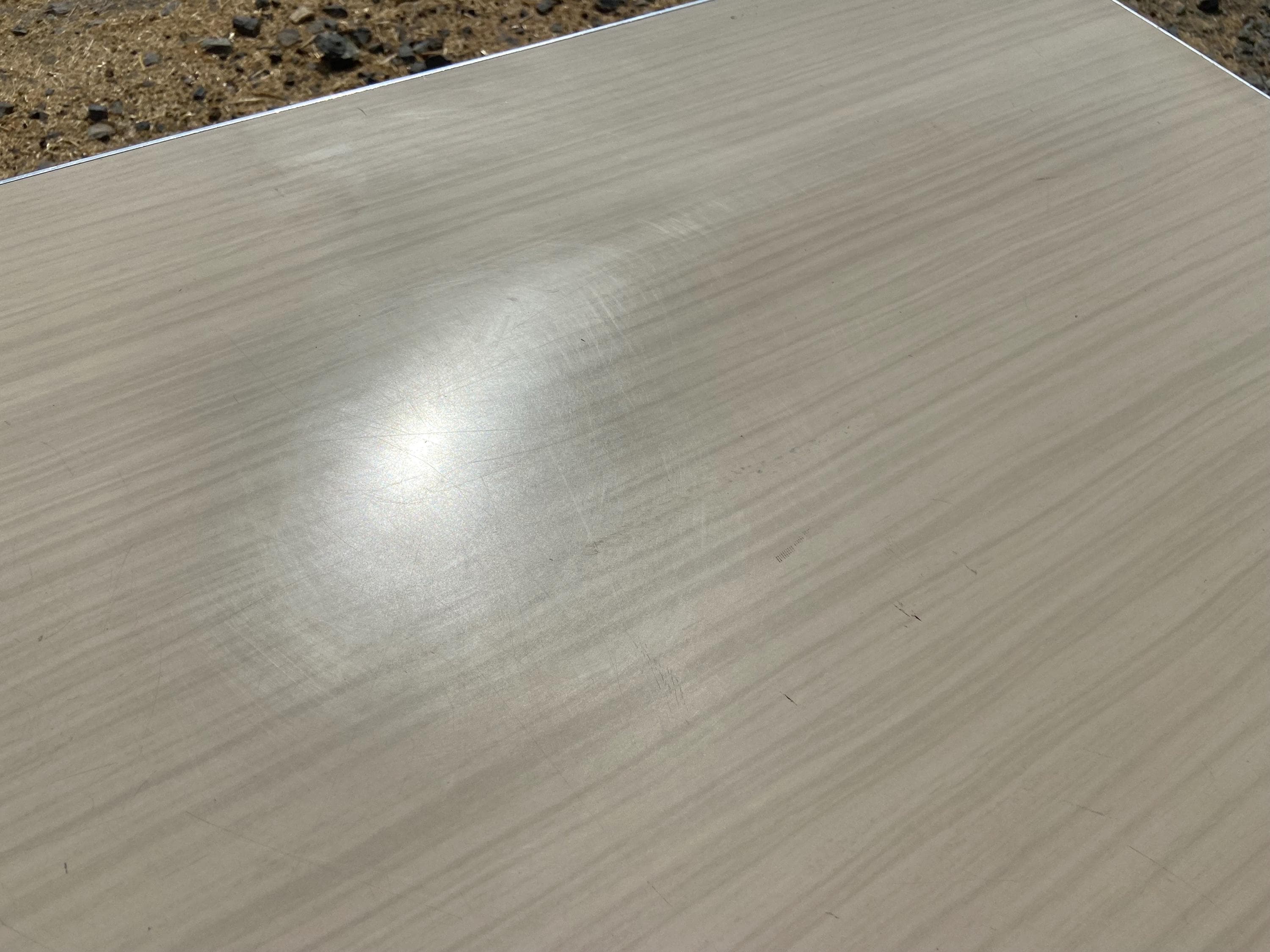 vintage mid century modern art metal tanker desk - Thumbnail 4