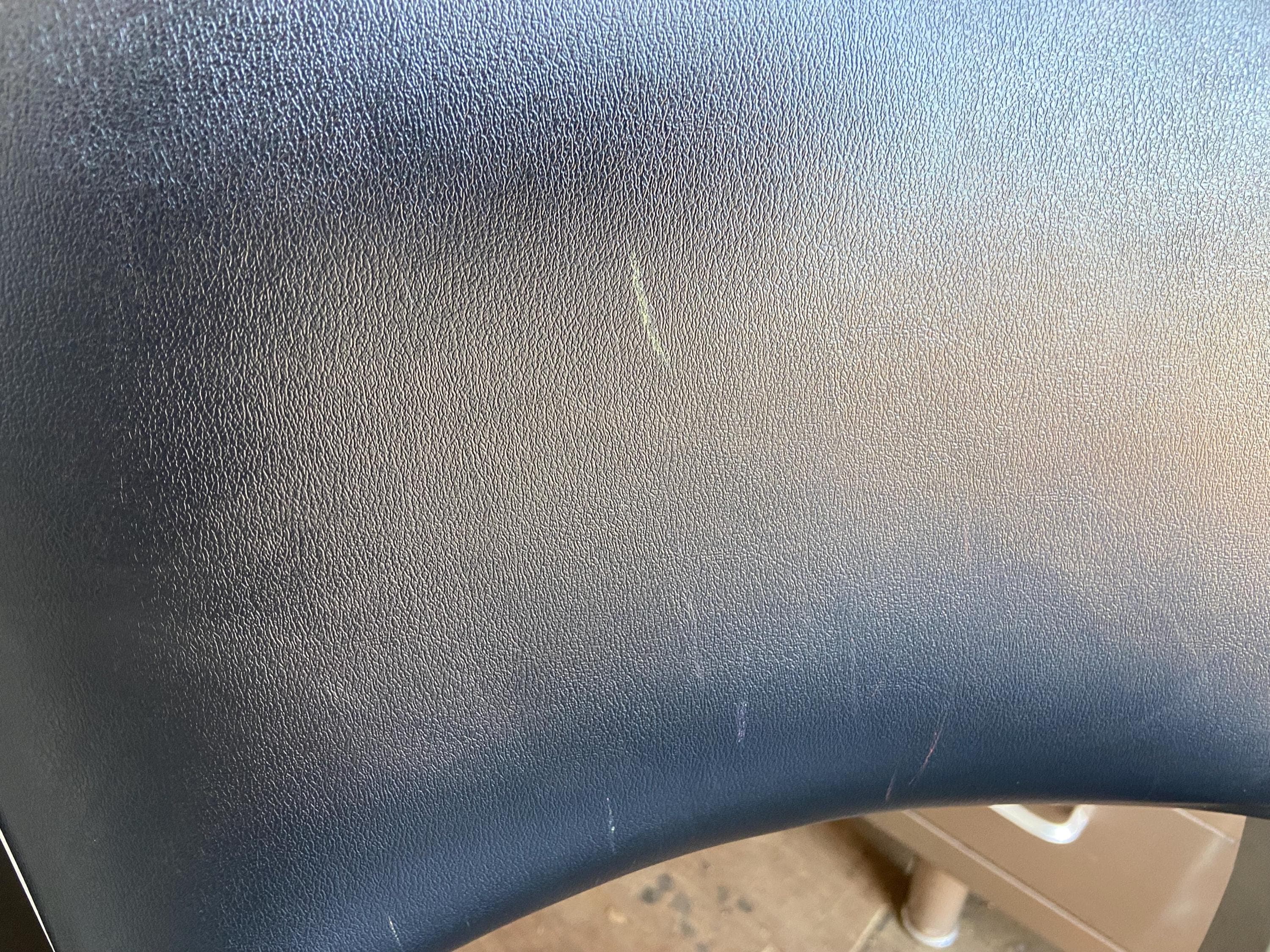 emeco navy swivel aluminum desk leather chair - Thumbnail 4