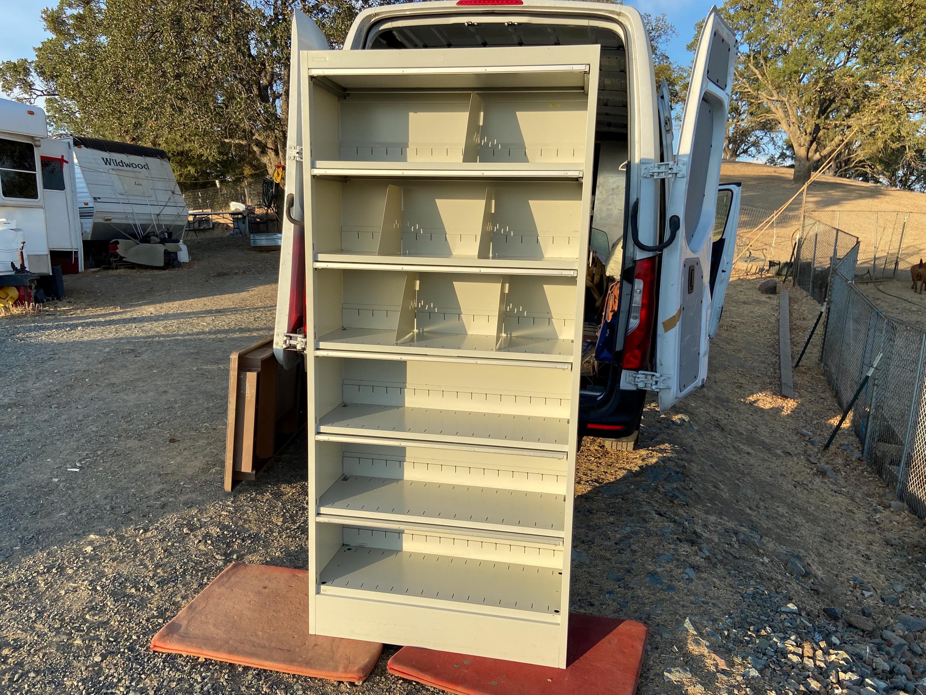 TAB metal flip top card lateral file storage cabinet - Thumbnail 3