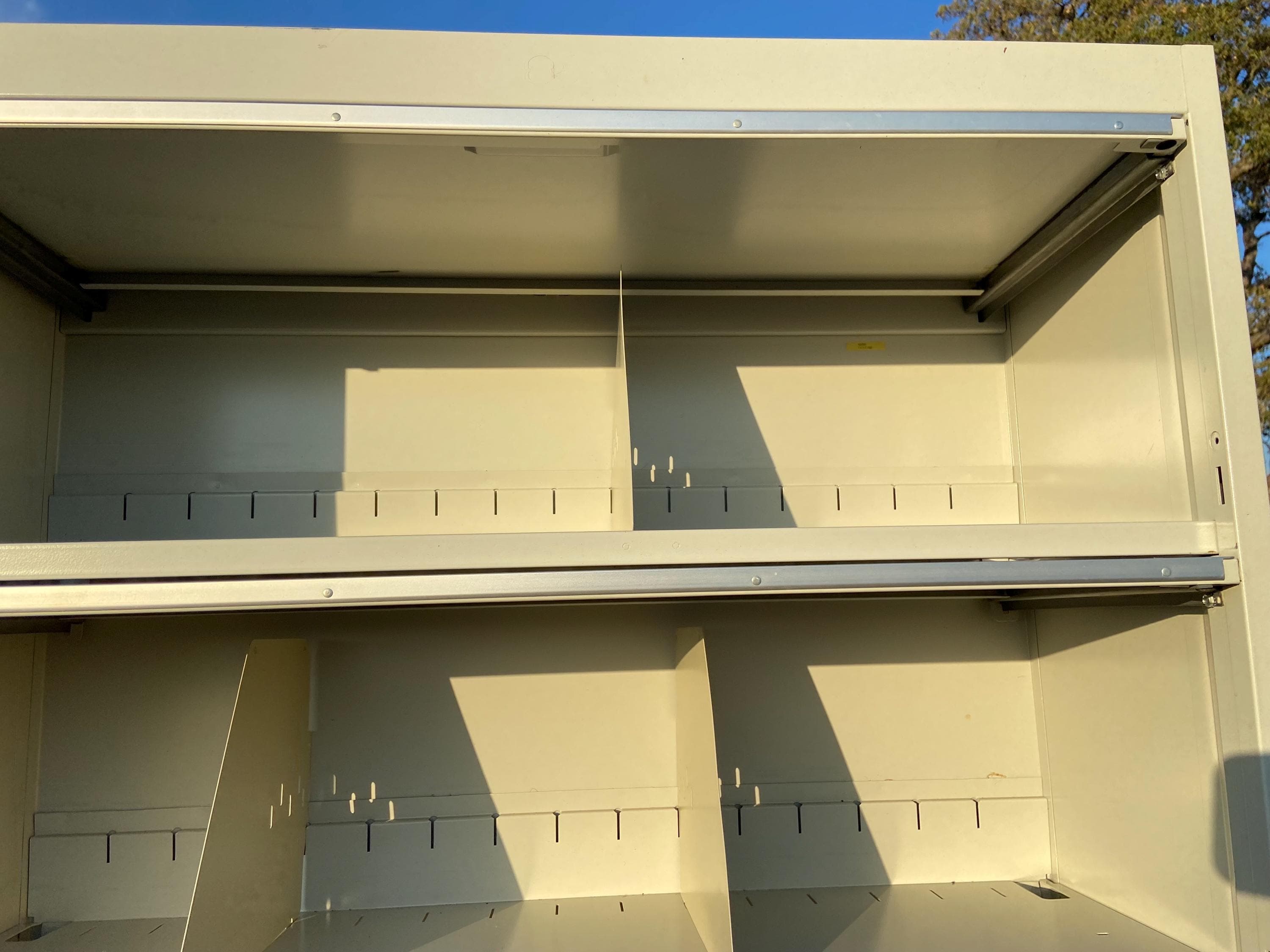 TAB metal flip top card lateral file storage cabinet - Thumbnail 7