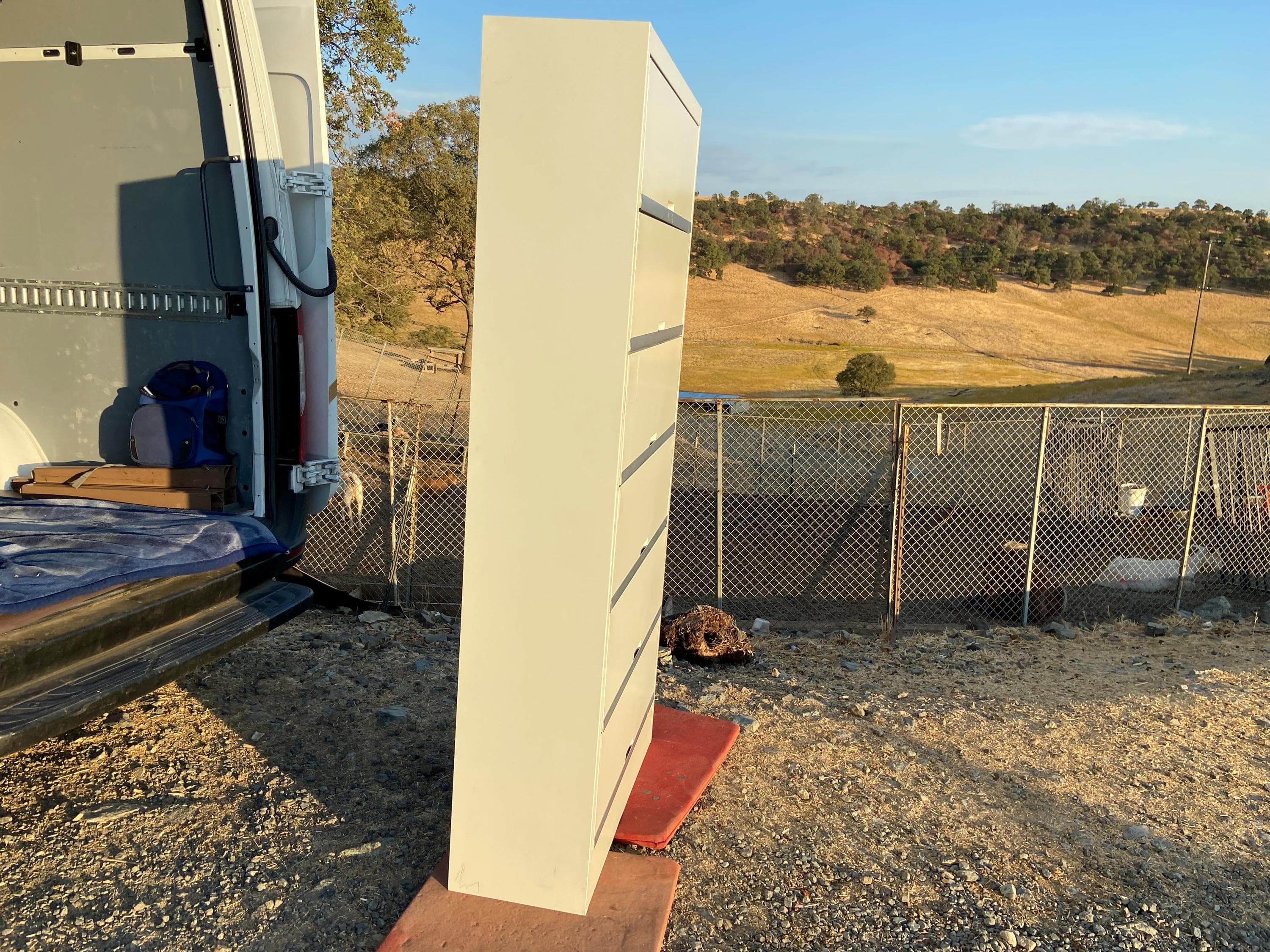 TAB metal flip top card lateral file storage cabinet - Thumbnail 5