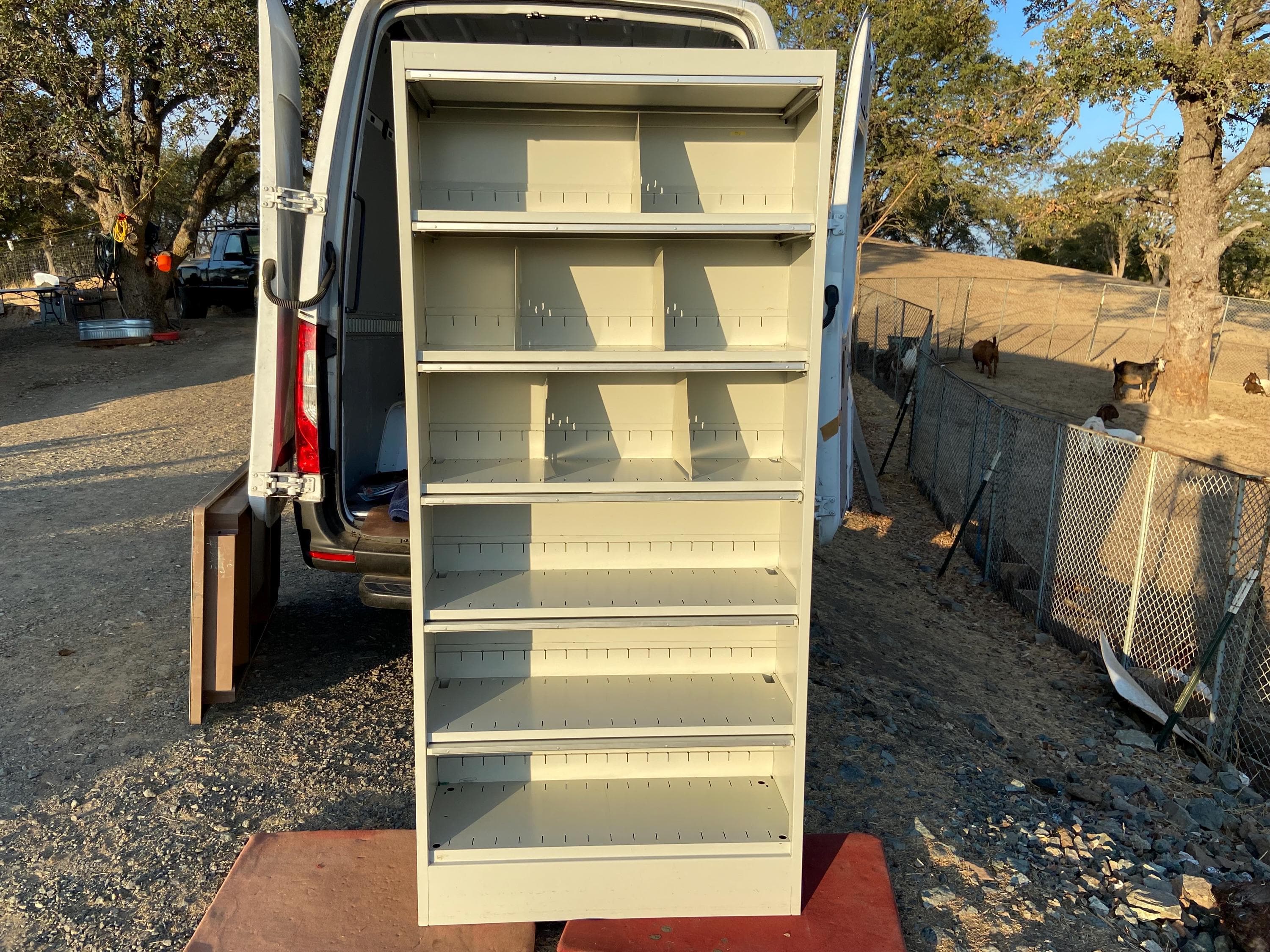 TAB metal flip top card lateral file storage cabinet - Thumbnail 6