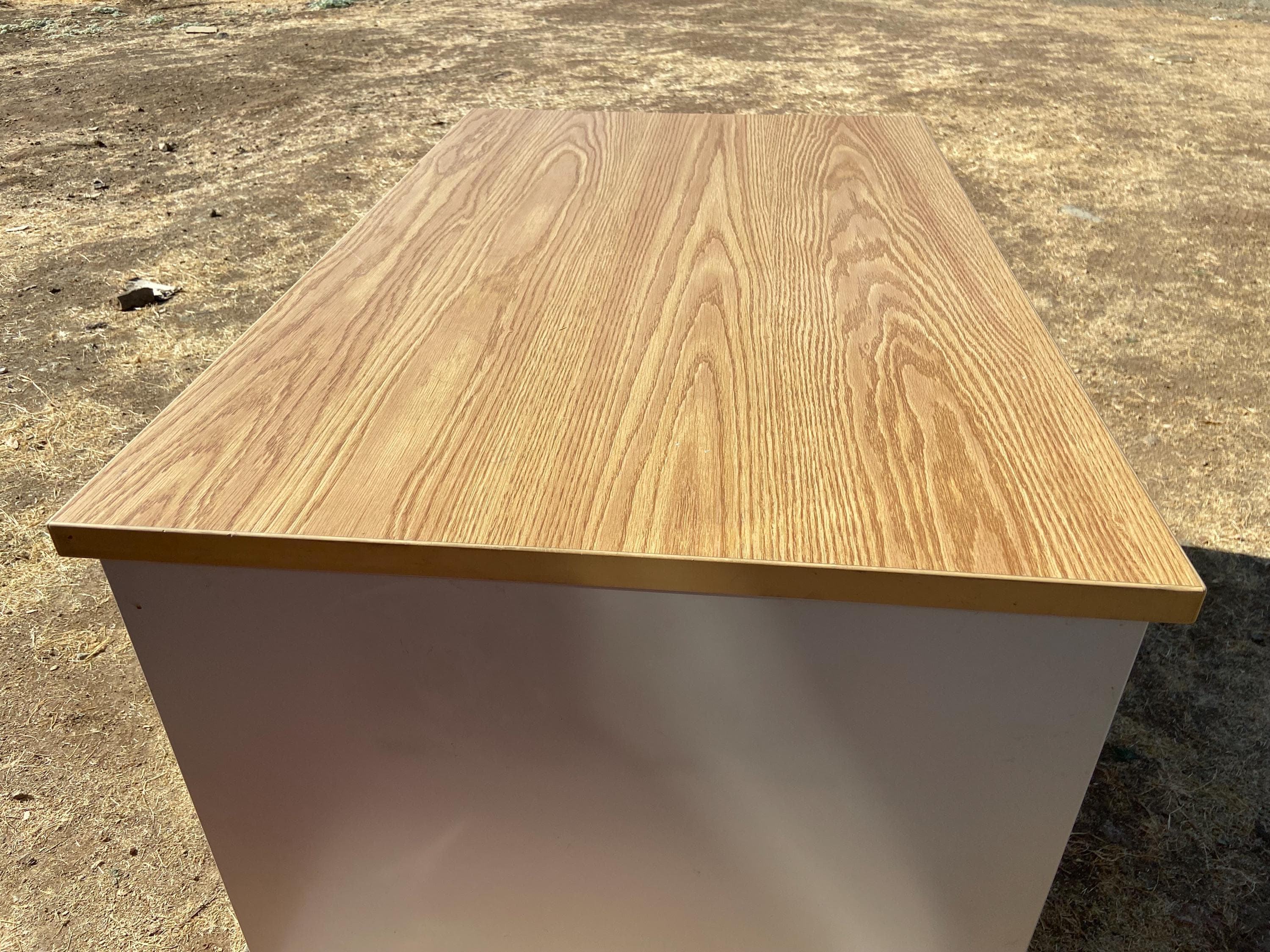 vintage mid century modern credenza Sideboard storage cabinet - Thumbnail 4