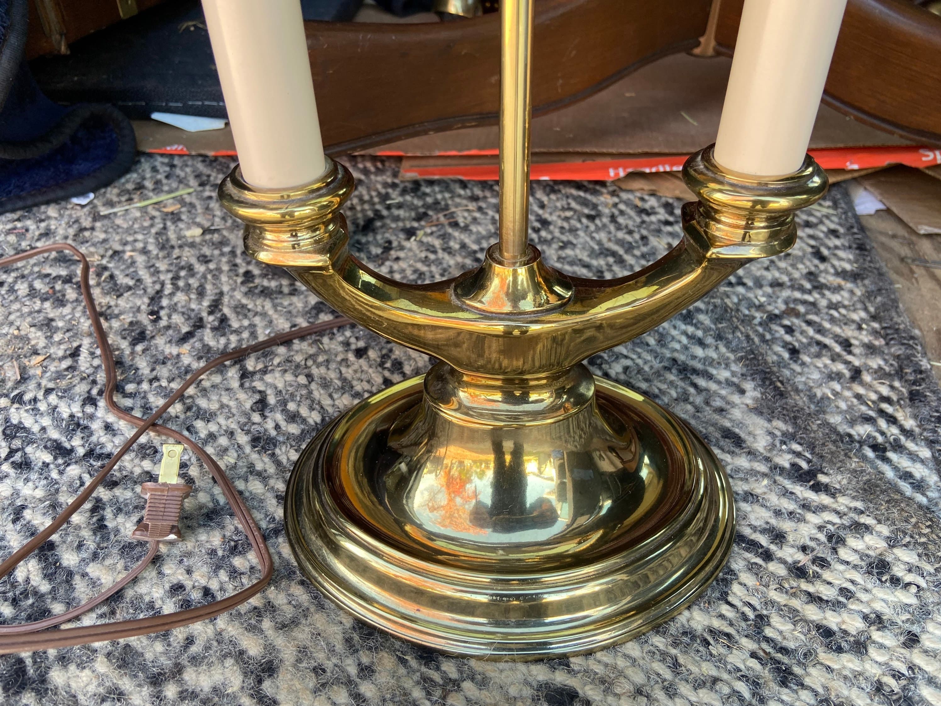 Vintage brass stiffel desk lamp - Thumbnail 3