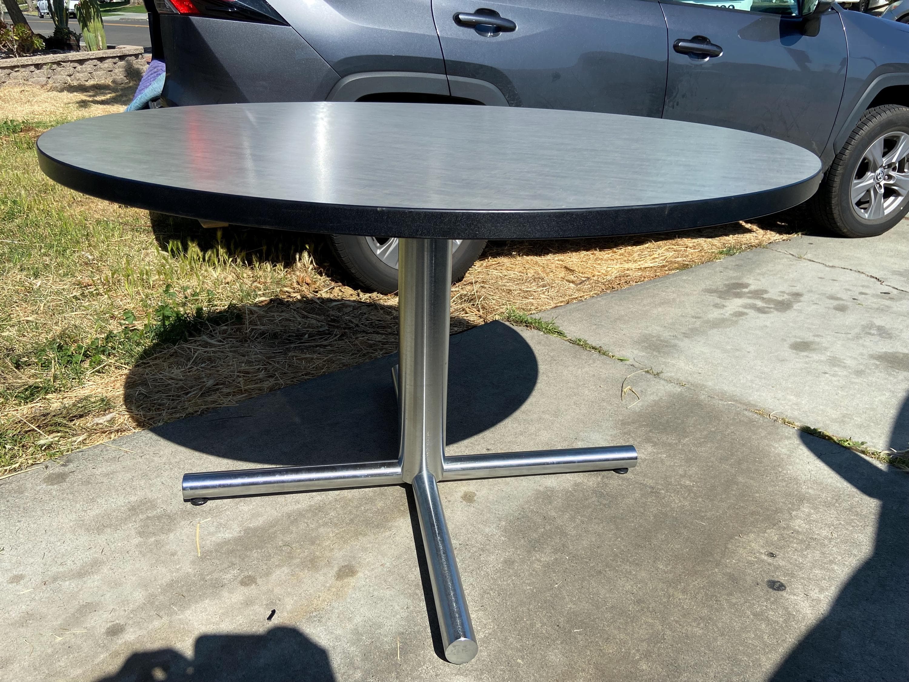 Florence knoll style vintage mid century modern conference room table - Thumbnail 6