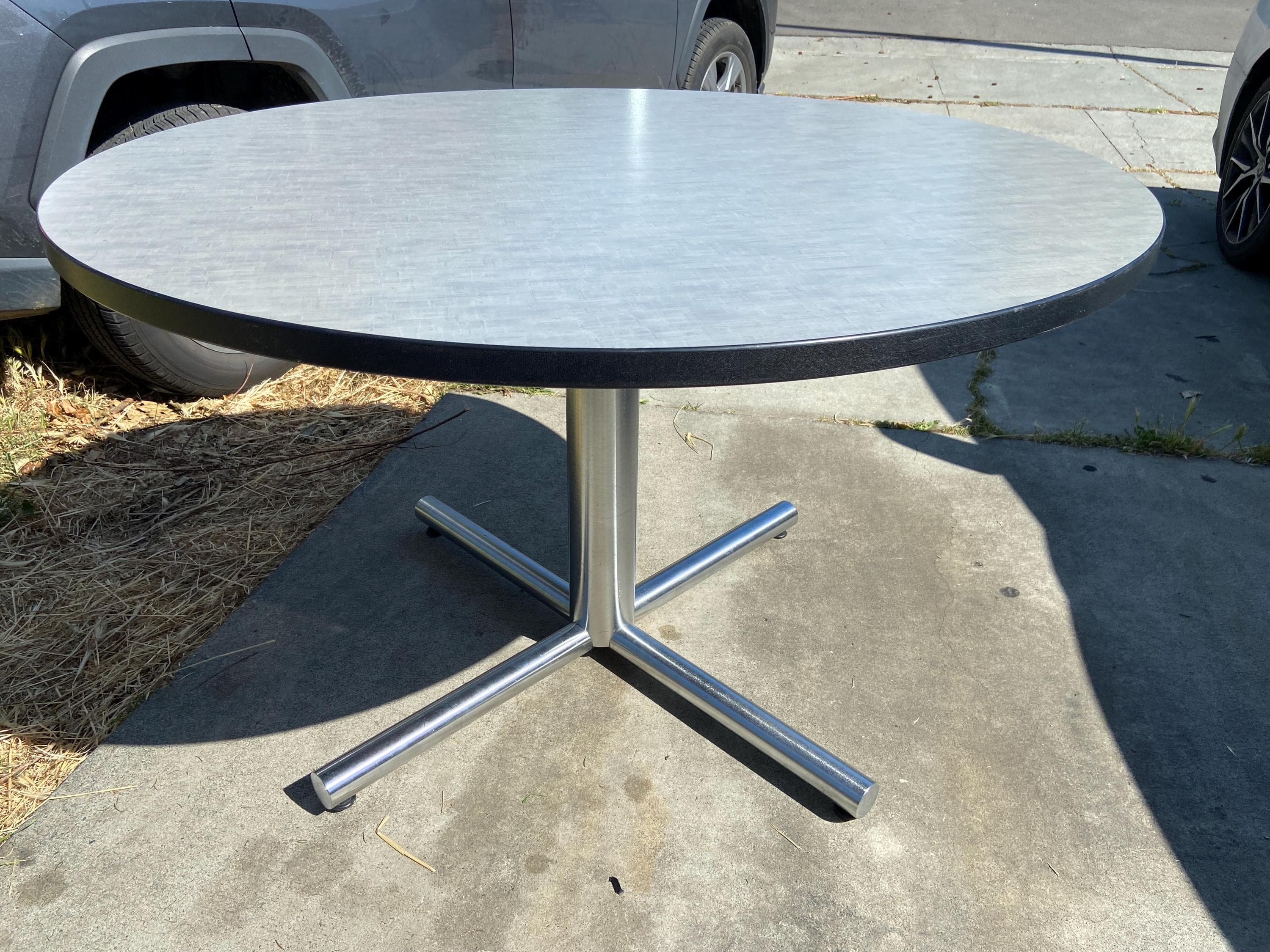 Florence knoll style vintage mid century modern conference room table - Thumbnail 7