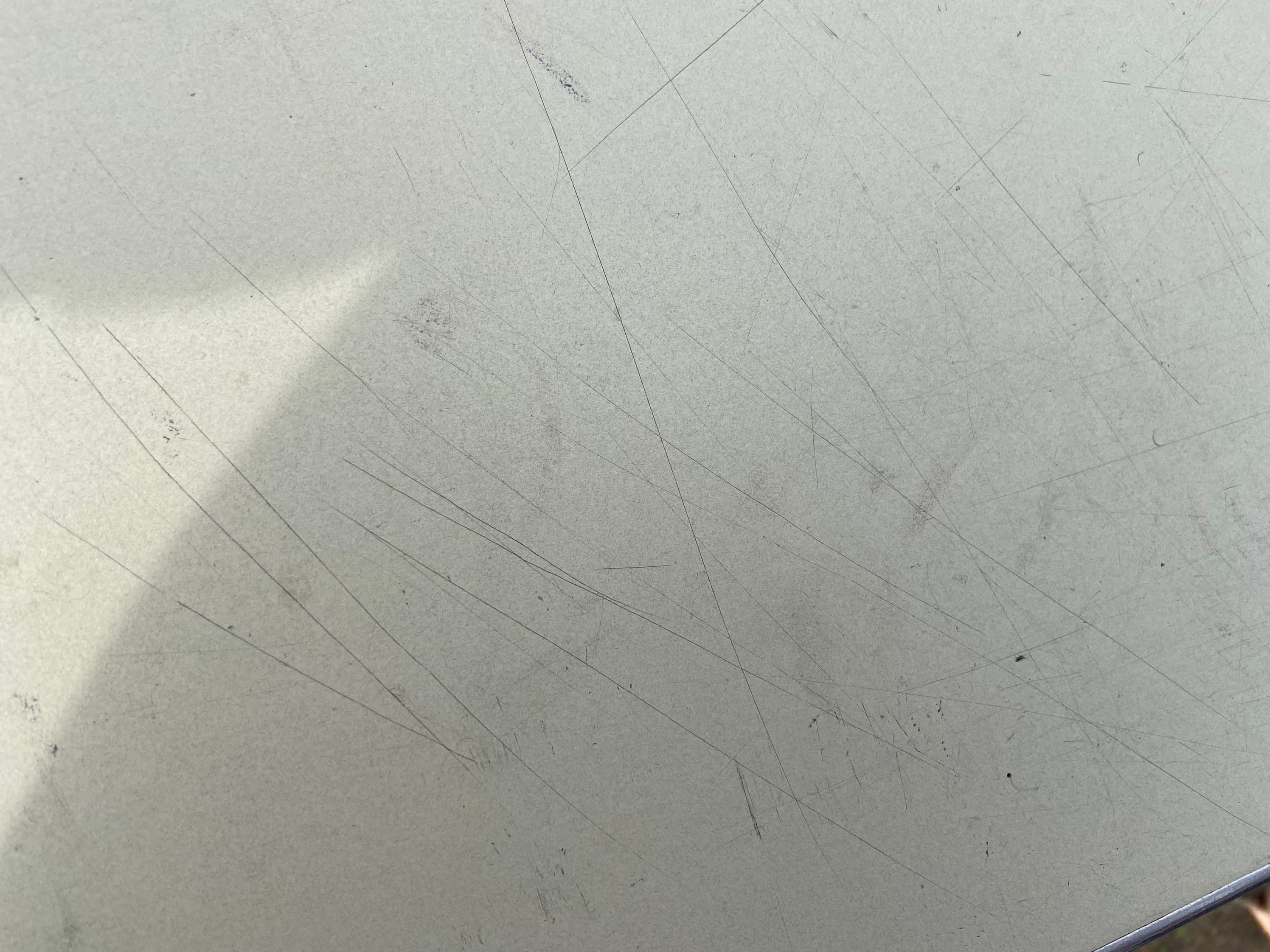 Vintage mid century modern metal tanker desk table - Thumbnail 6