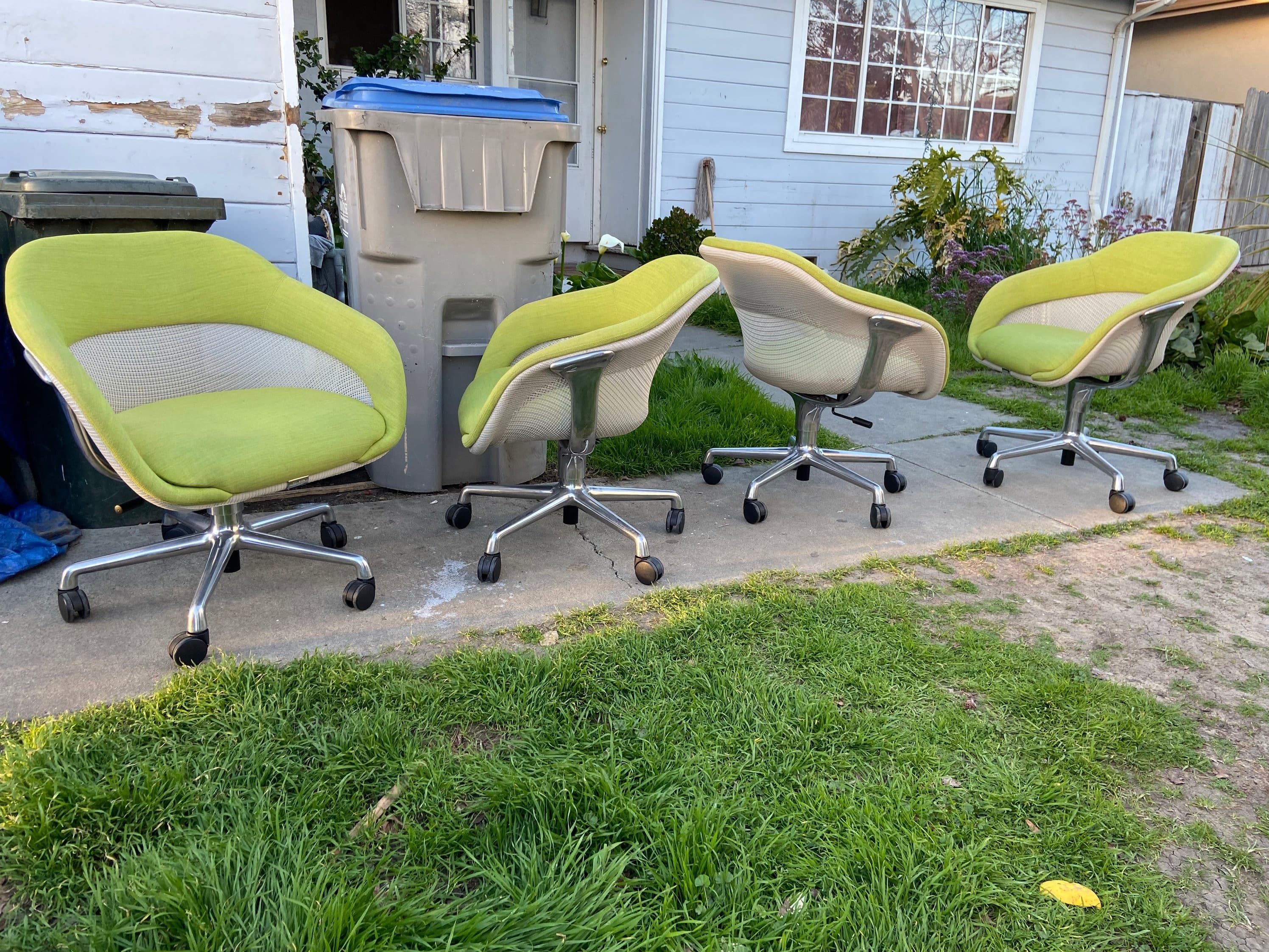 Steelcase coalesse s-w1 lounge chairs some scuffs and spots - Image 1