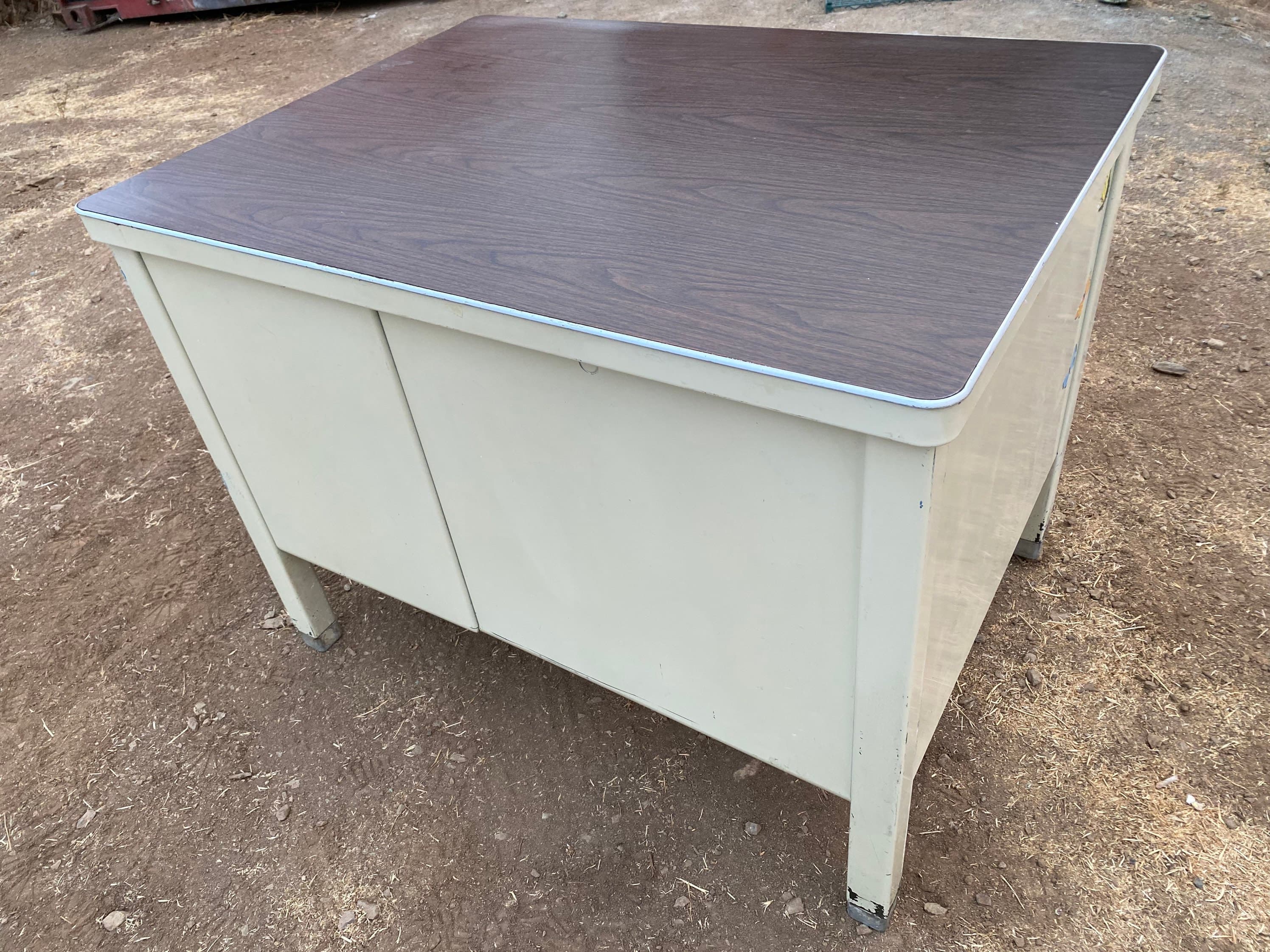 General fireproofing vintage metal tanker desk - Thumbnail 9