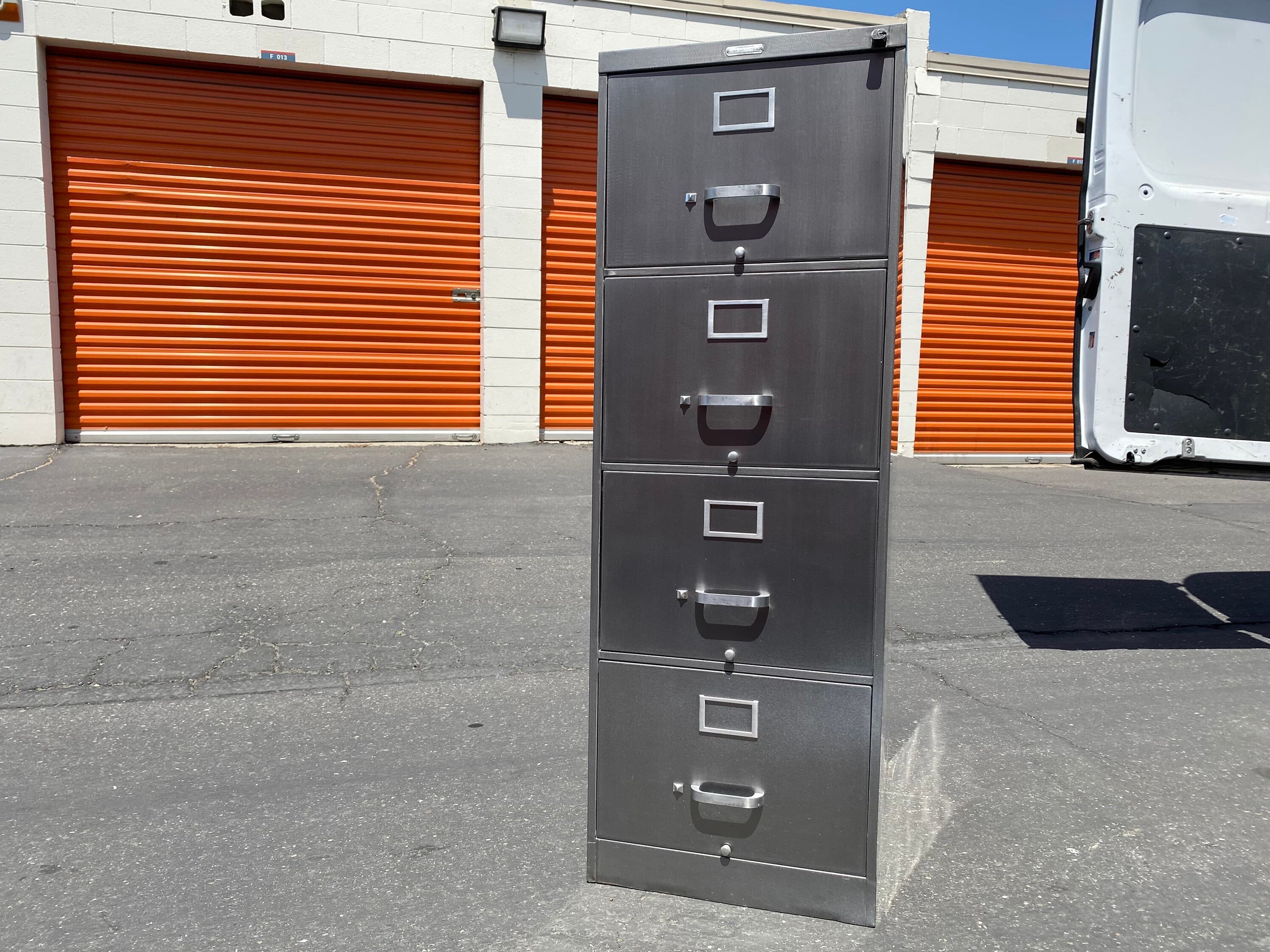 McDowell and Craig vintage metal file cabinet - Image 1