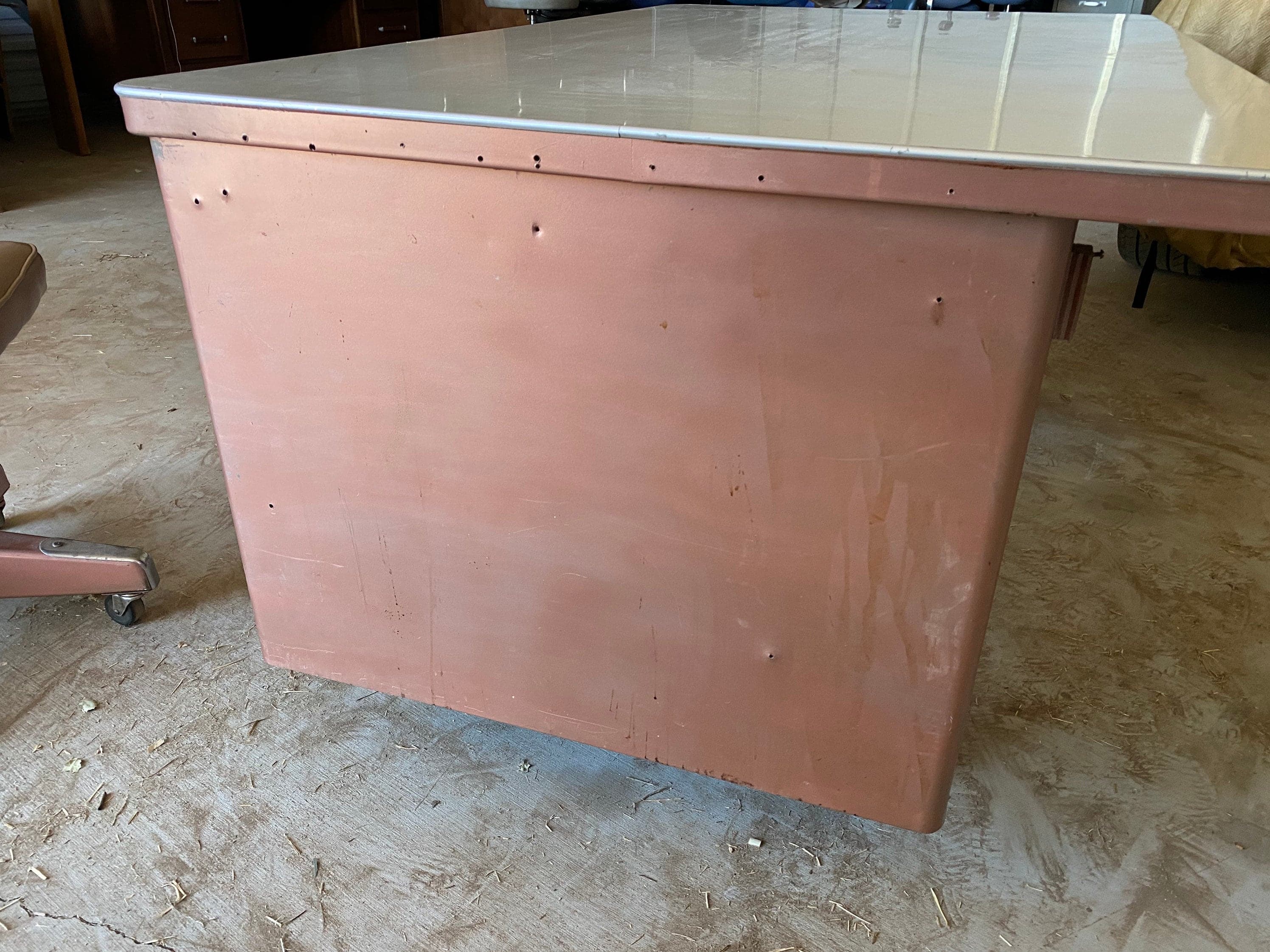 Vintage metal tanker desk set - Thumbnail 6