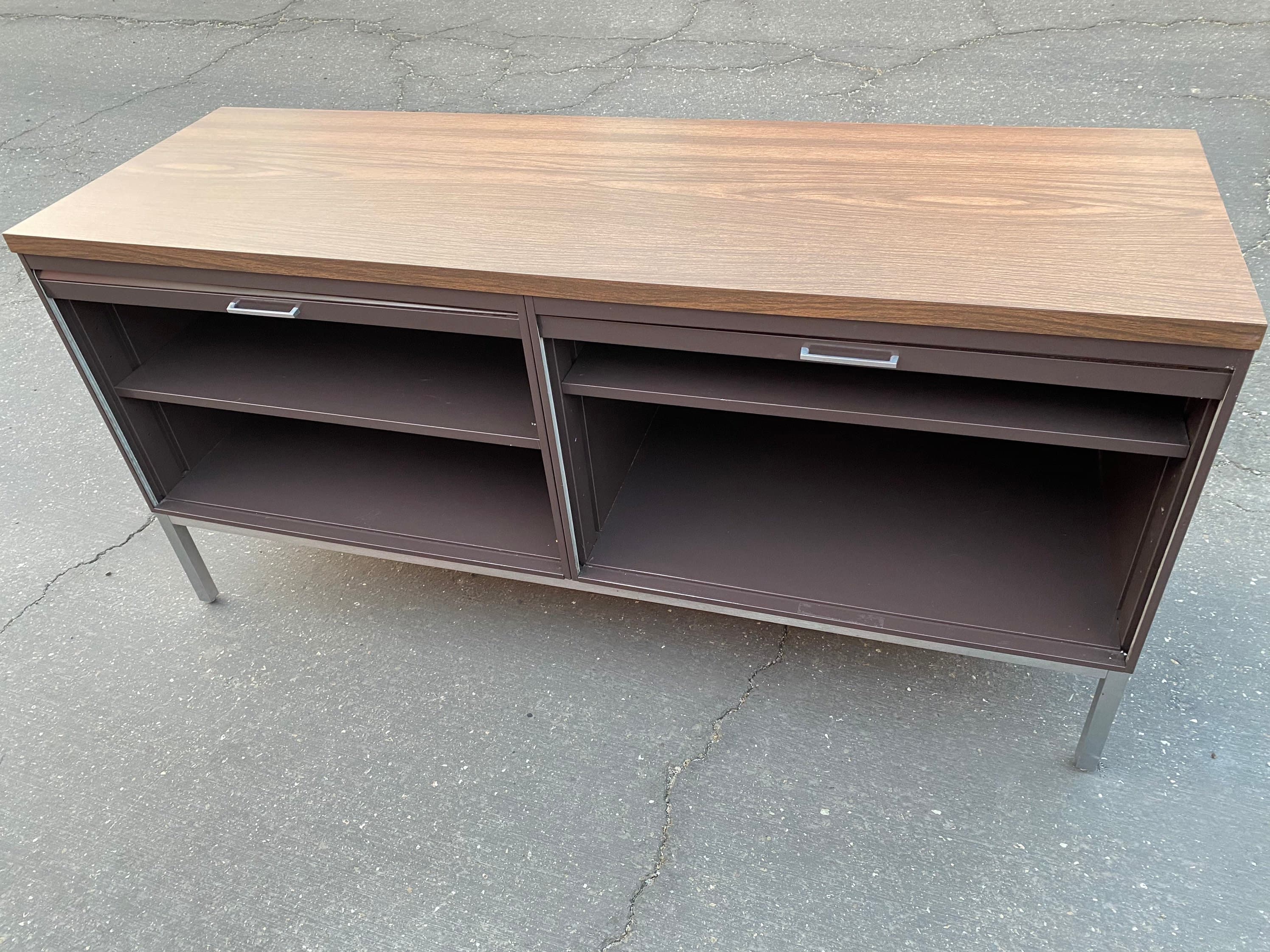 Vintage steelcase mid century modern credenza - Thumbnail 2