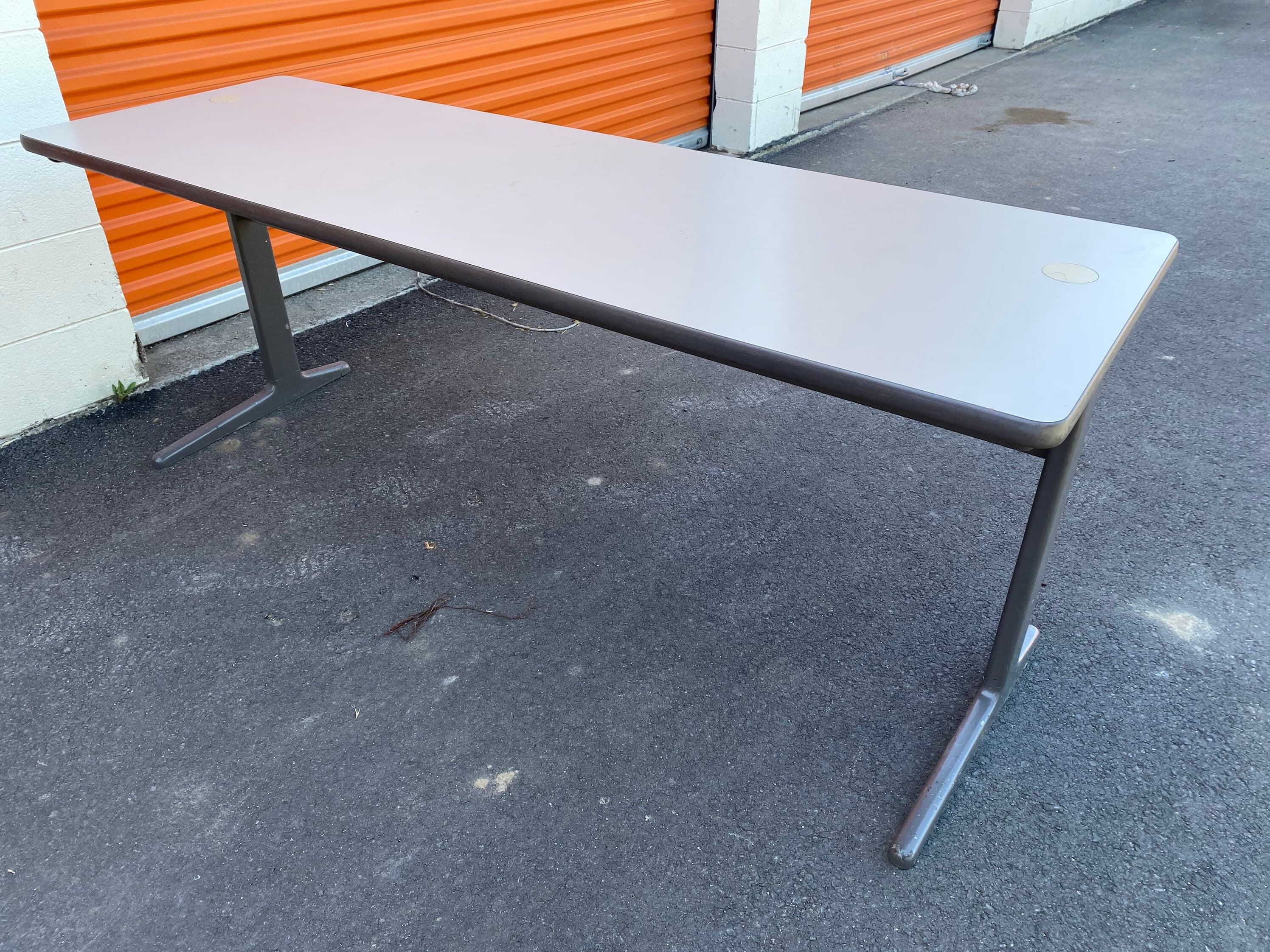 Vintage Herman Miller George Nelson work group office desk - Thumbnail 6