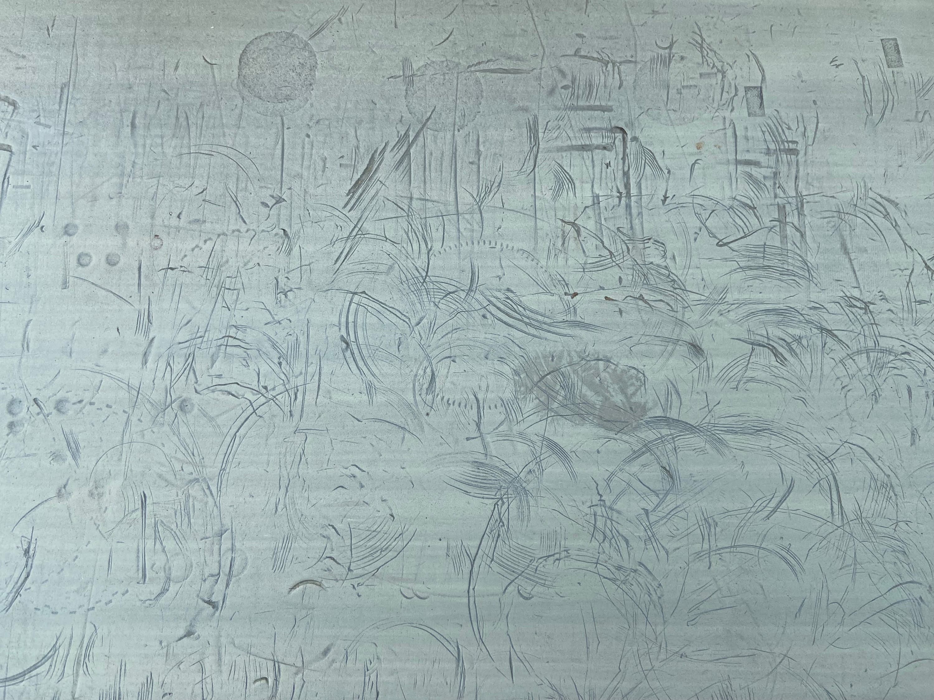 Vintage mid century modern metal tanker desk - Thumbnail 8