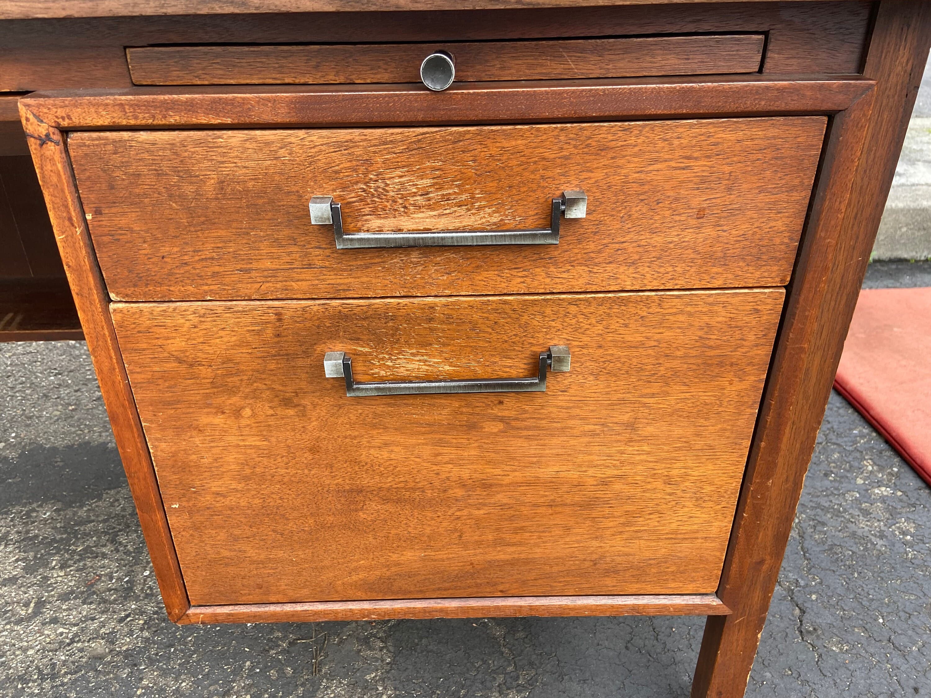 Vintage mid century modern desk - Thumbnail 9