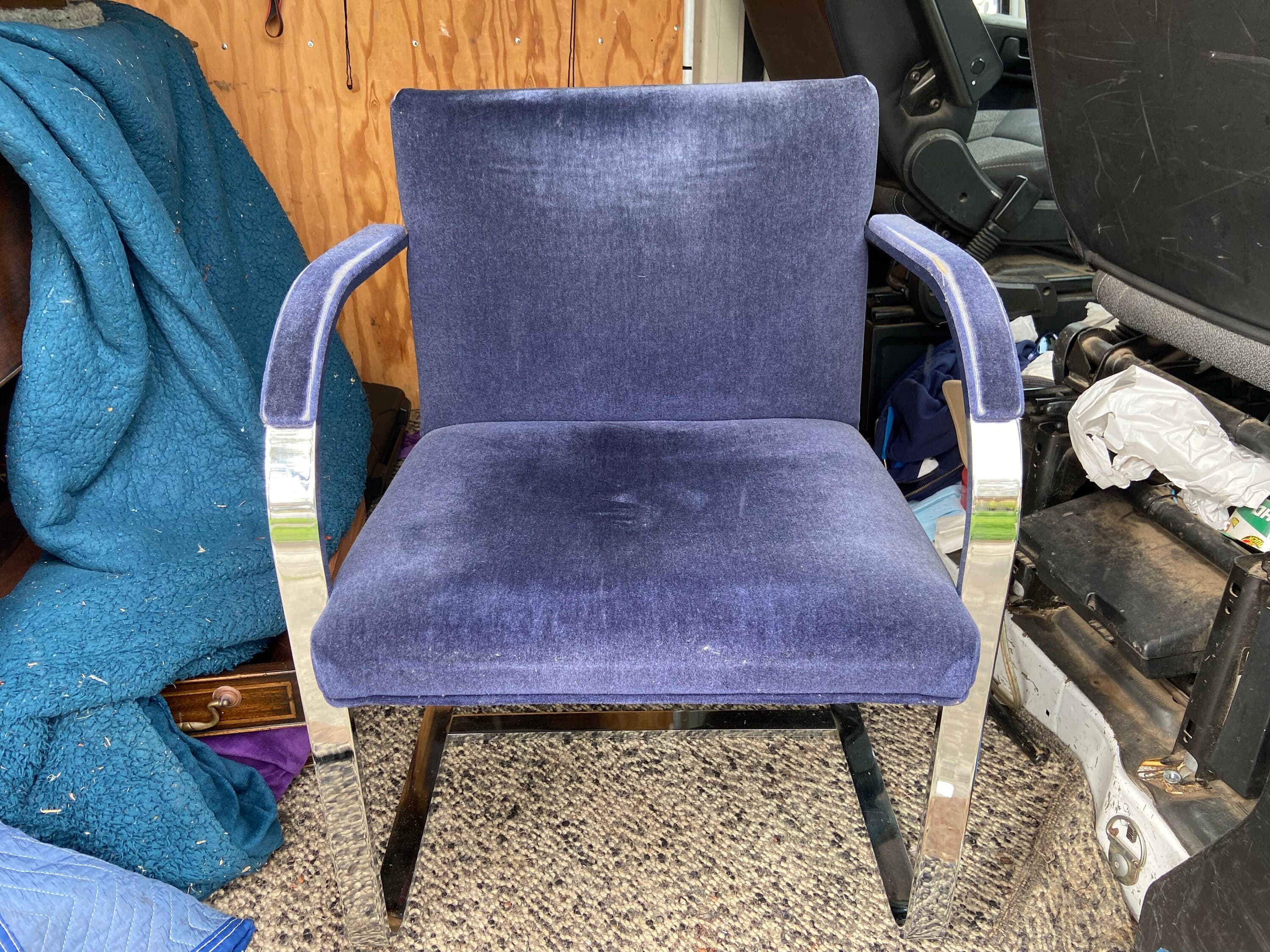 Mies van der brno flat chair style - Thumbnail 3