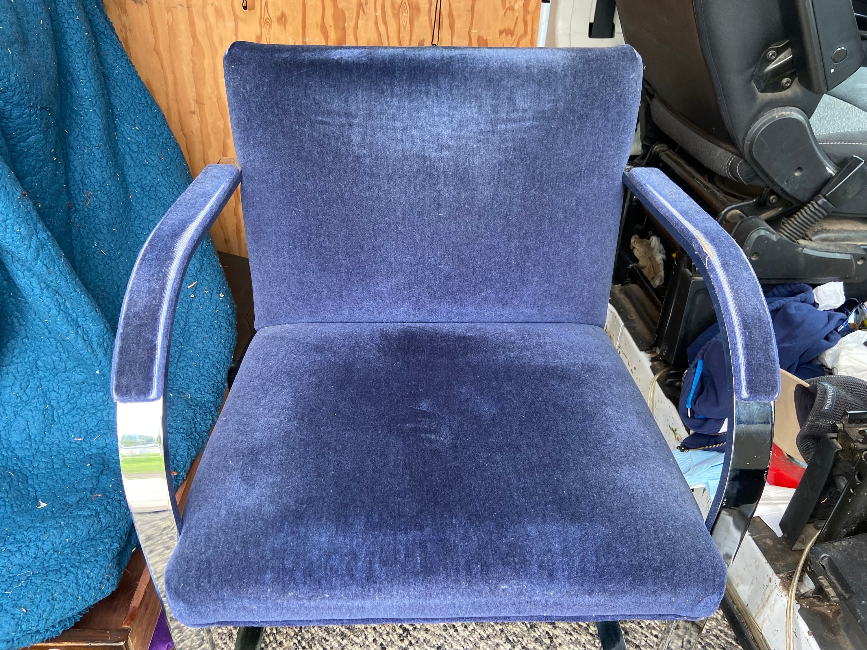 Mies van der brno flat chair style - Thumbnail 7