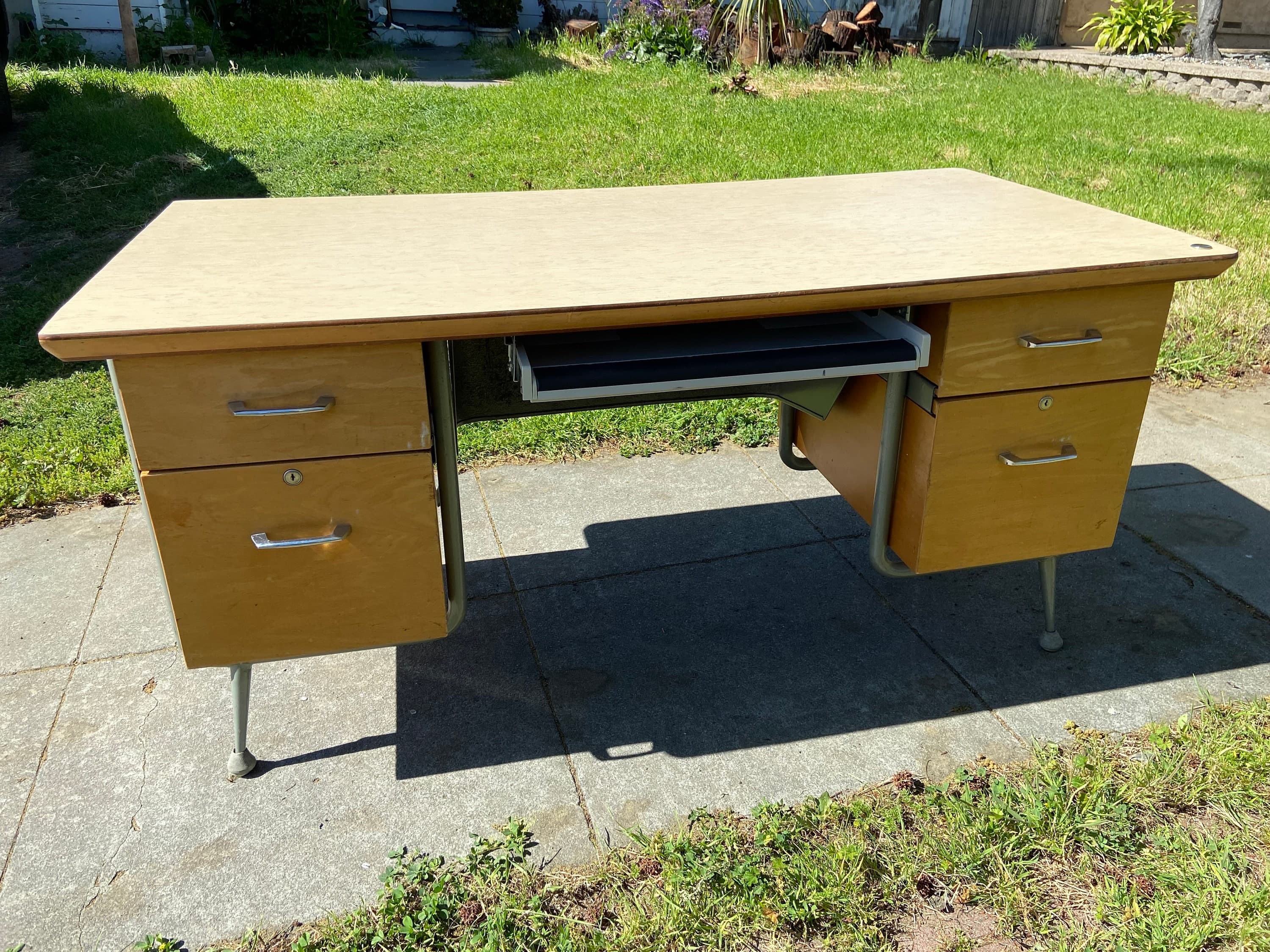 Raymond Loewy Brunswick desk mid century modern desk - Thumbnail 6