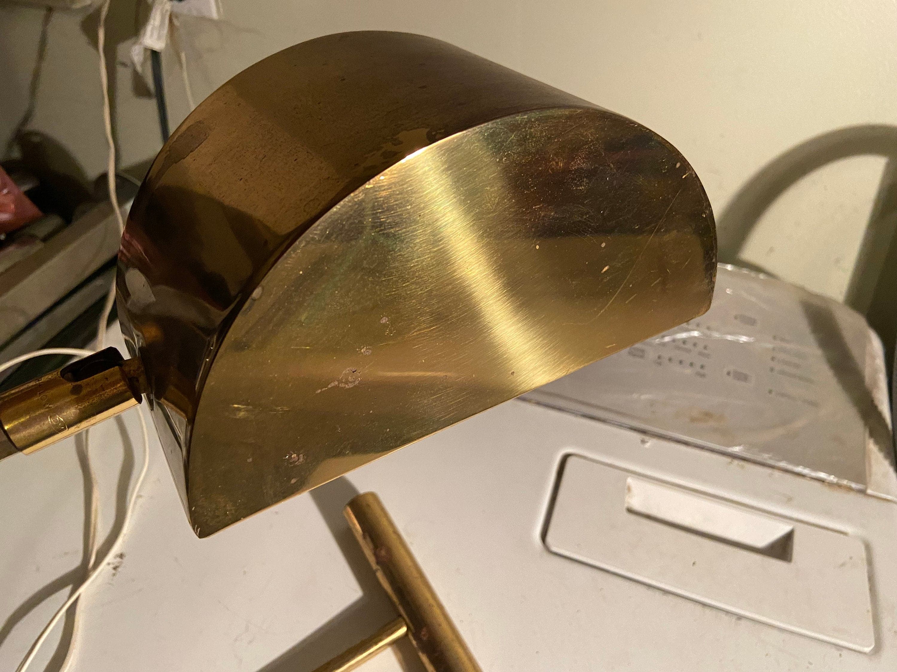 Vintage Koch & Lowy brass table lamp - Thumbnail 3