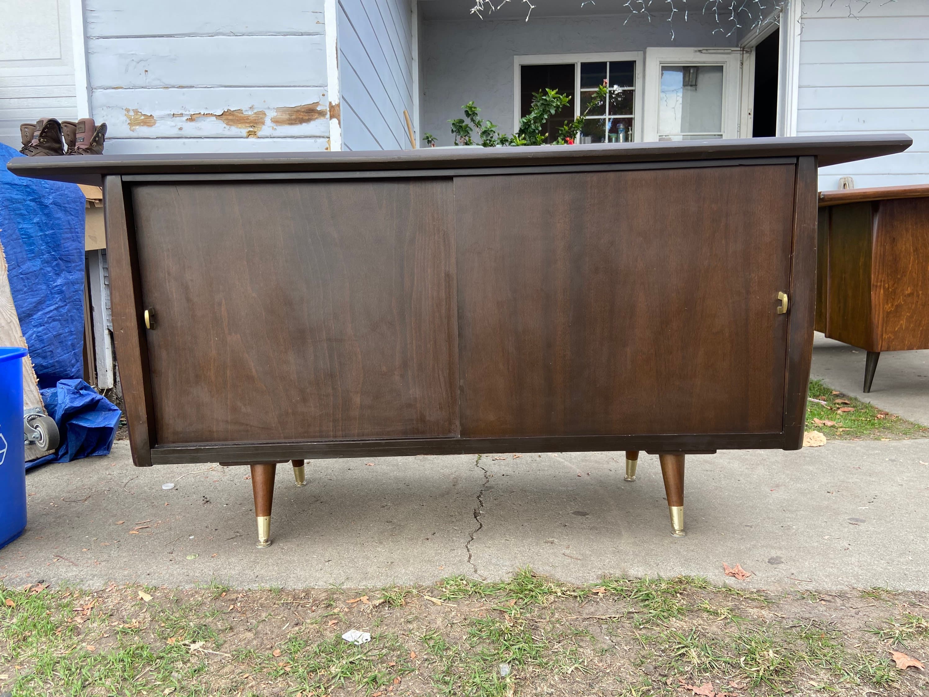 Vintage mid century modern credenza - Thumbnail 5