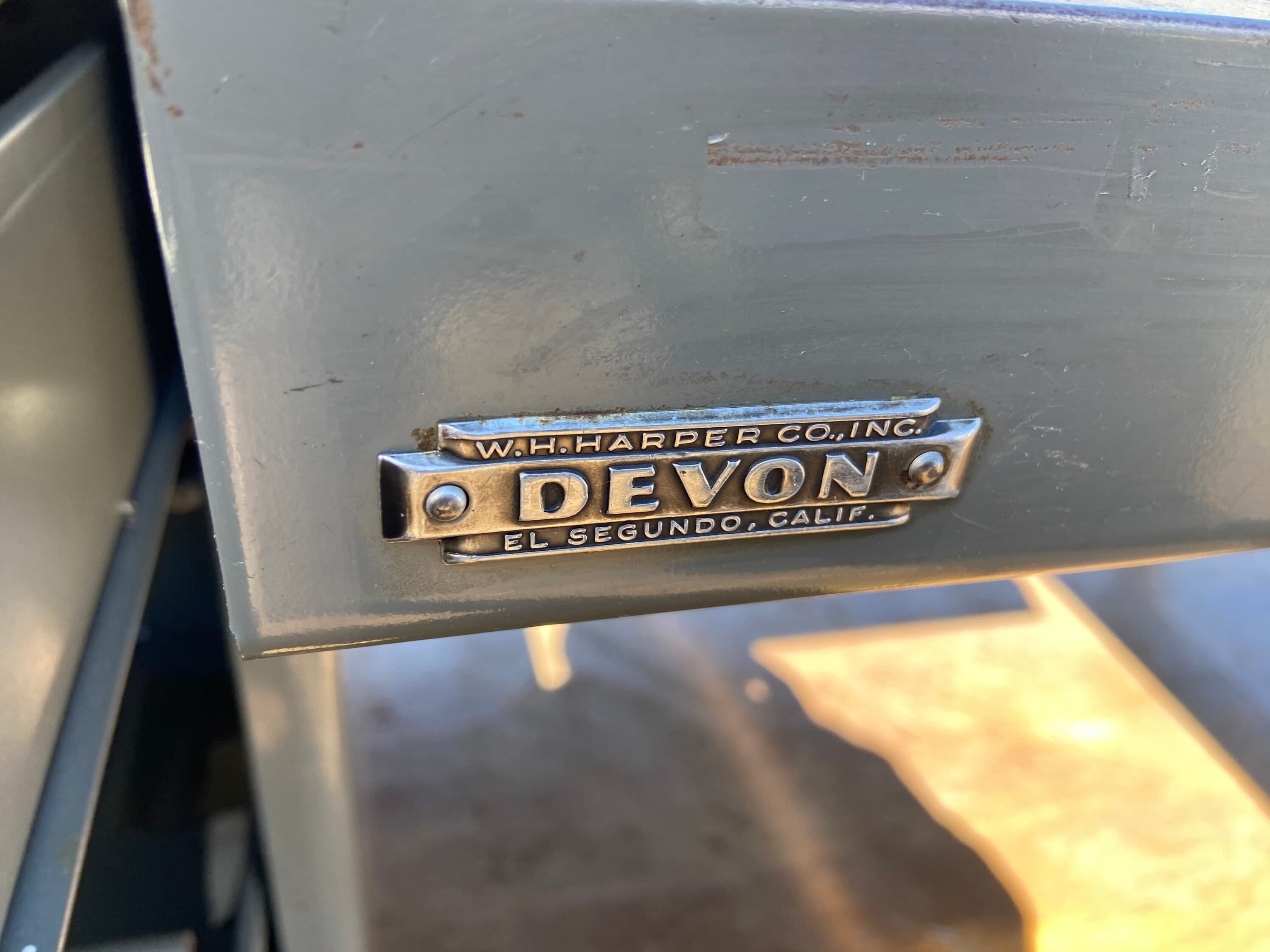 W.H Harper Devon tanker L shape desk - Thumbnail 6