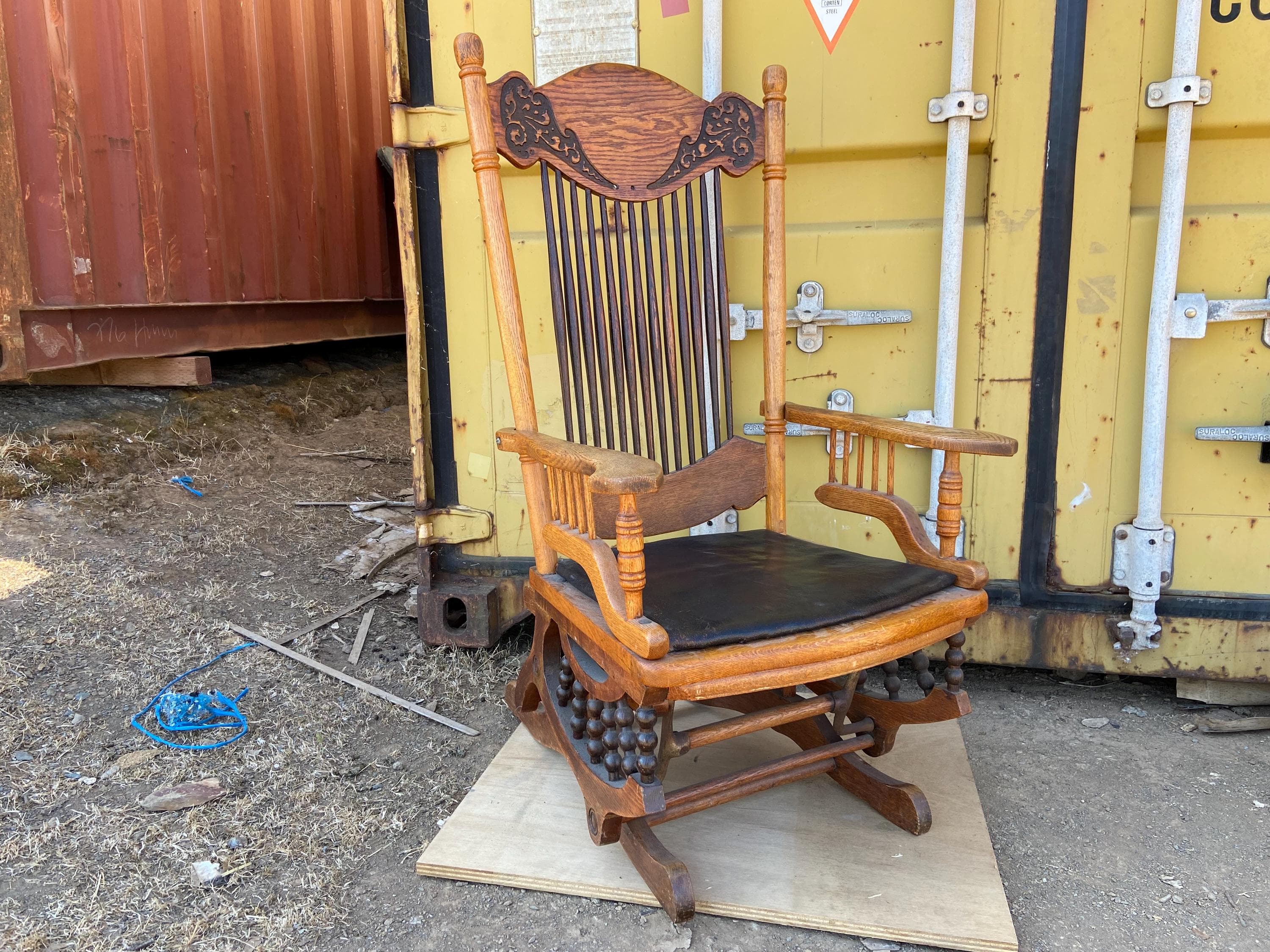 antique rocking chair - Image 1