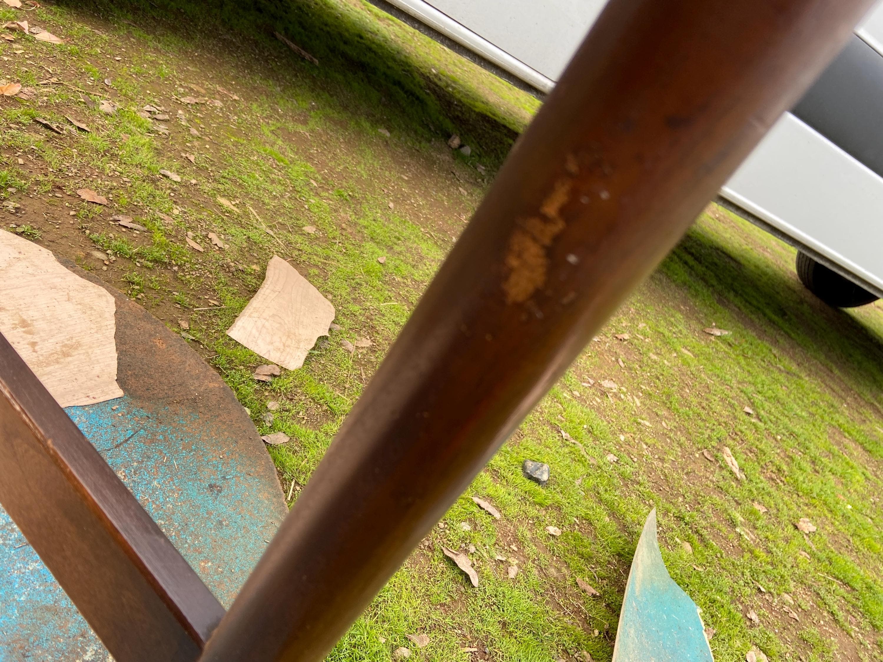 Vintage Mid Century Modern Mainline Hooker Writing Desk needs tlc - Thumbnail 5