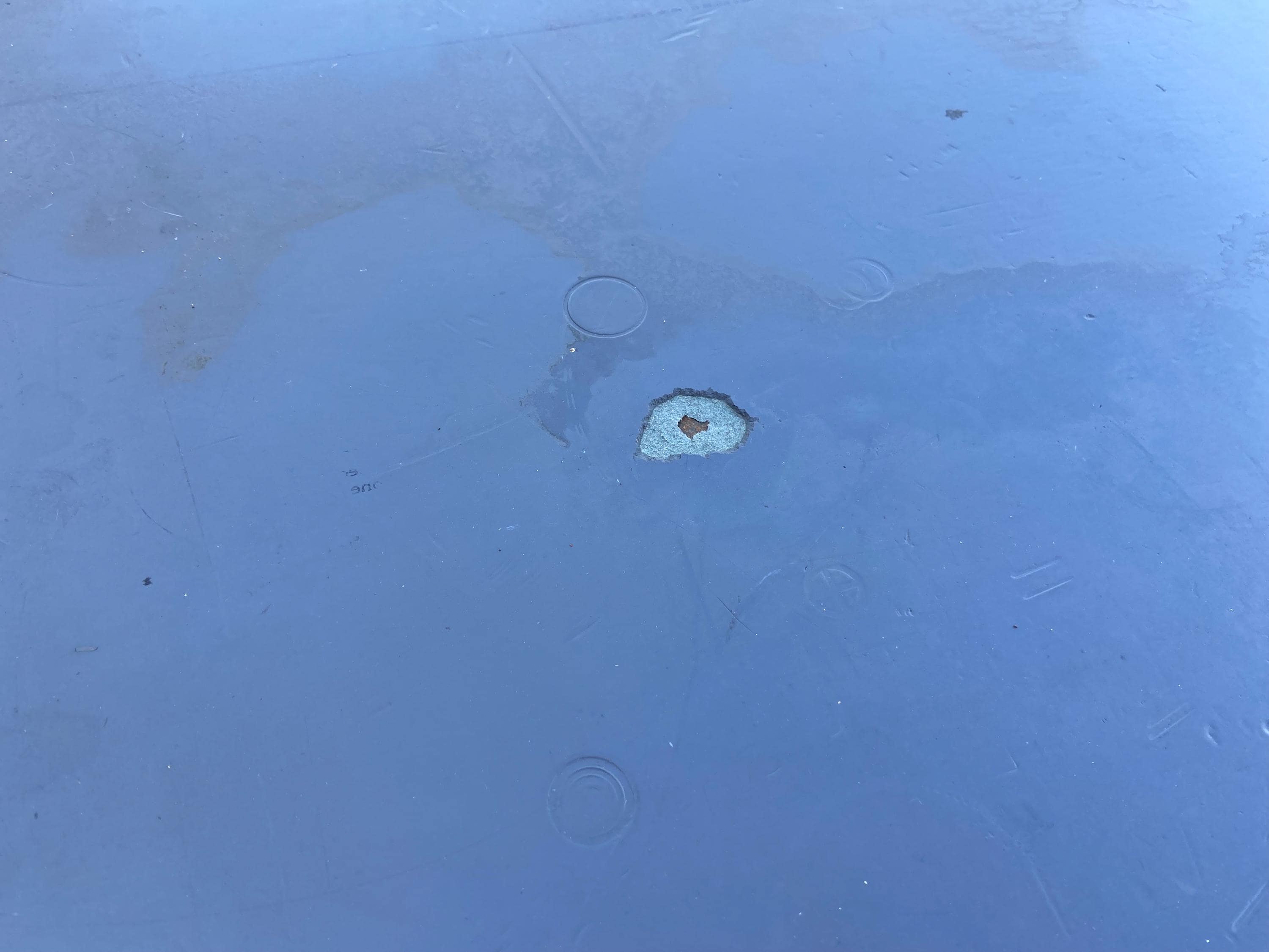 vintage mid century modern metal tanker desk - Thumbnail 7