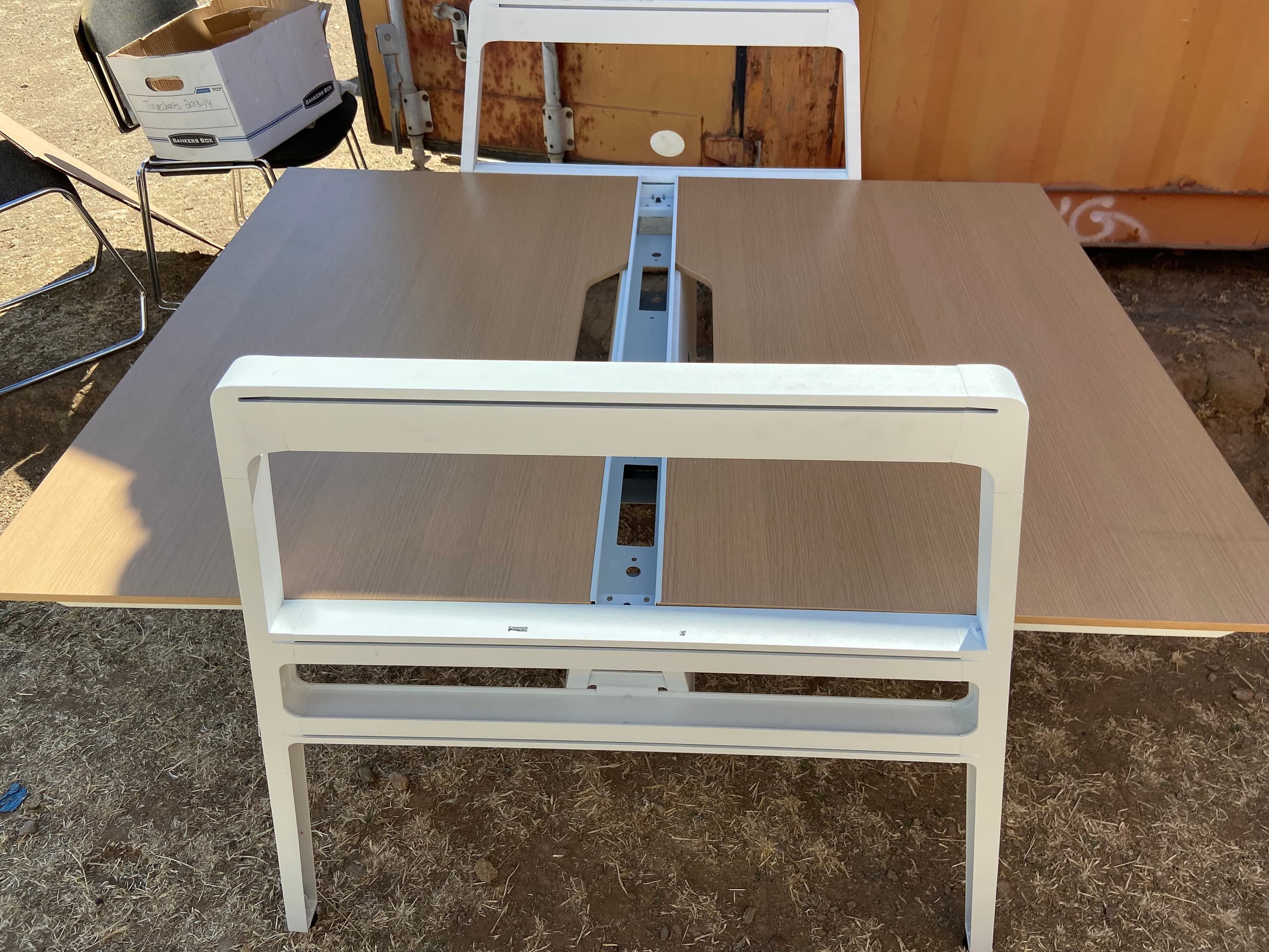 Steelcase turnstone Bivi sit standing two way for 6 office desks - Thumbnail 7