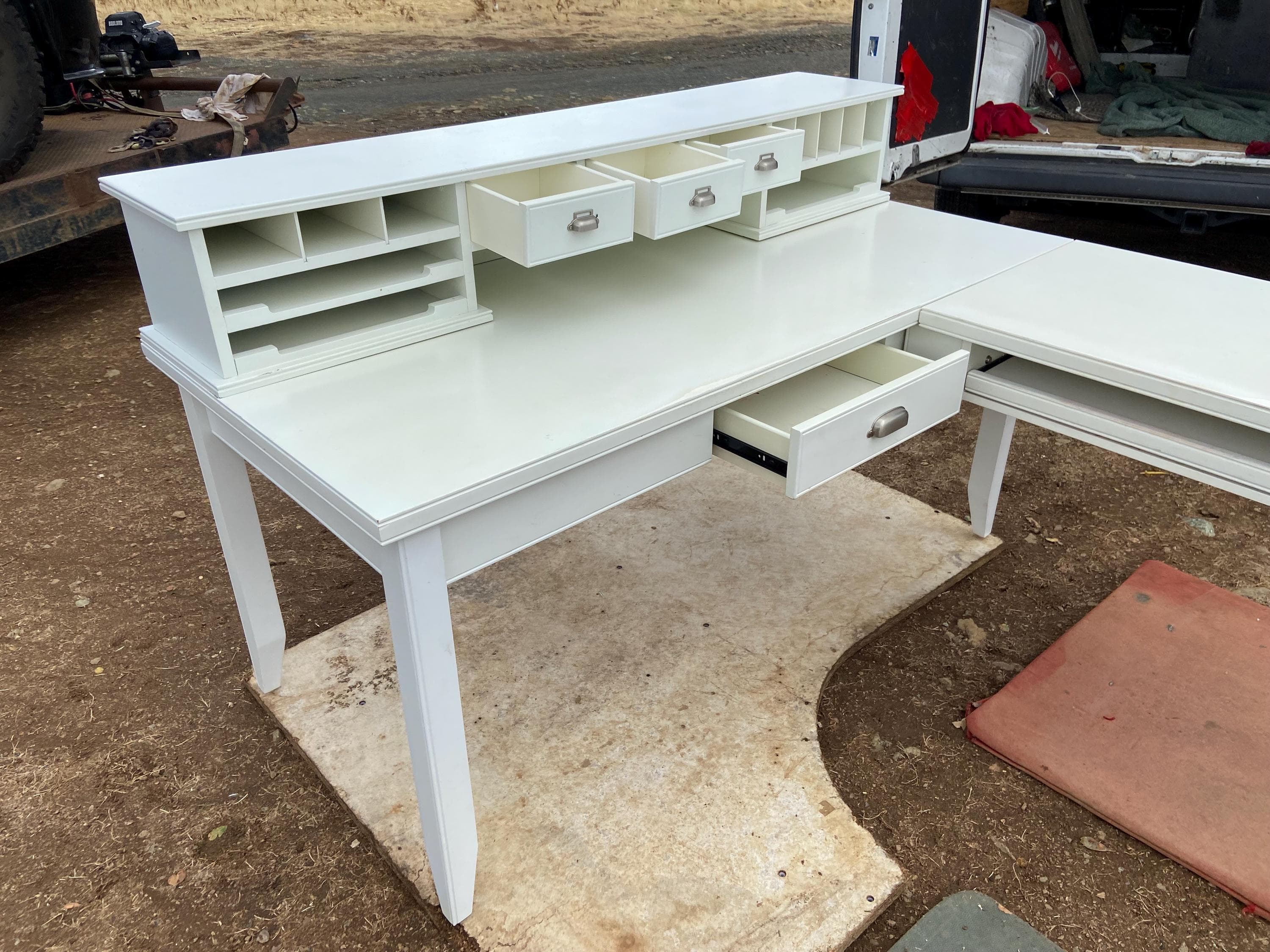 farmhouse L shape desk - Thumbnail 7